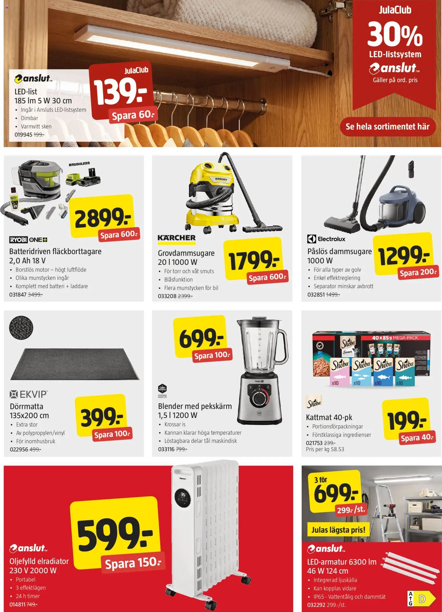 Jula erbjudanden Reklamblad in Sverige