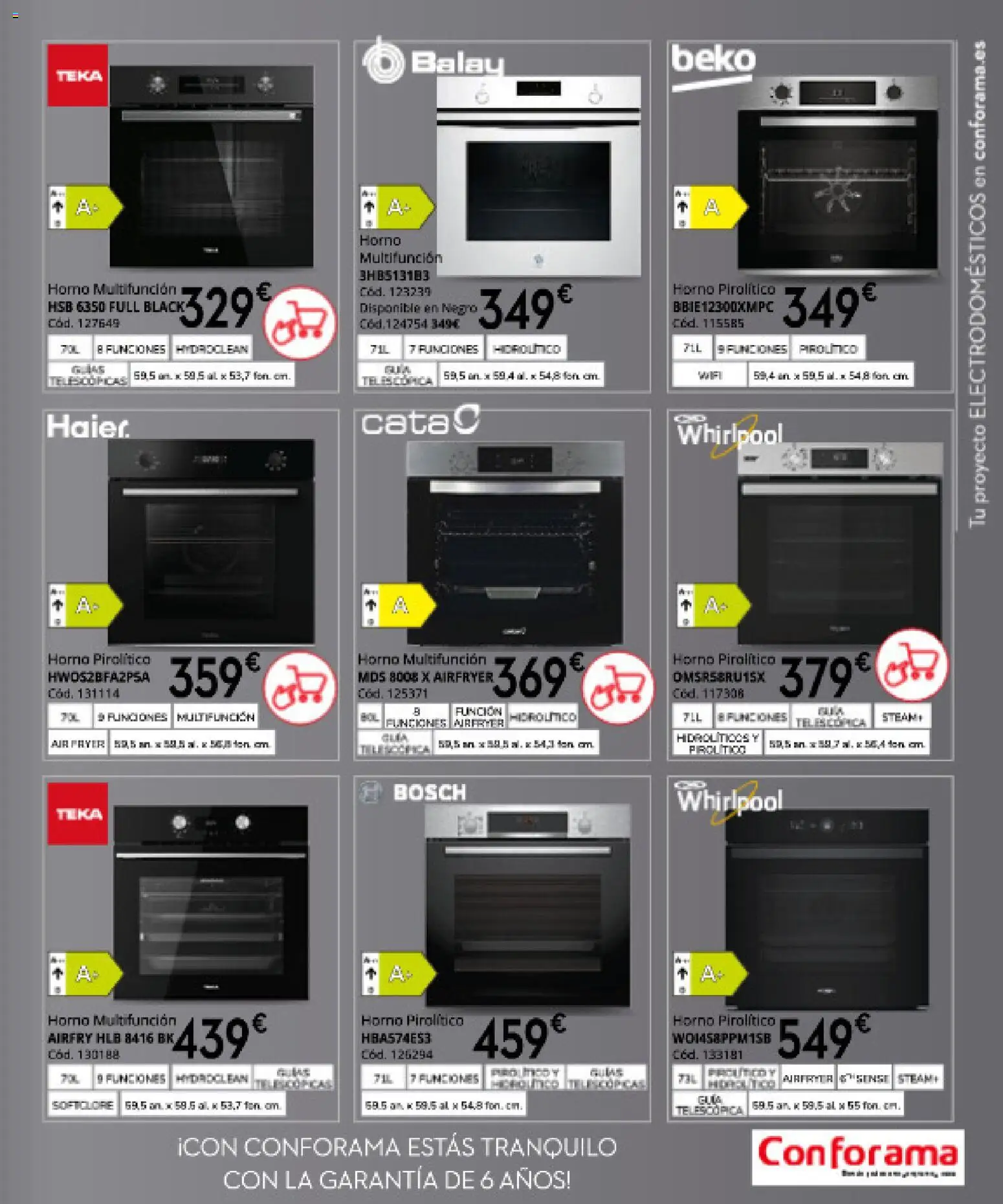 Conforama folleto desde 16/04/2026 | ¿Cómo obtener un descuento limitado? ¡Ahorra hoy mismo! | España
