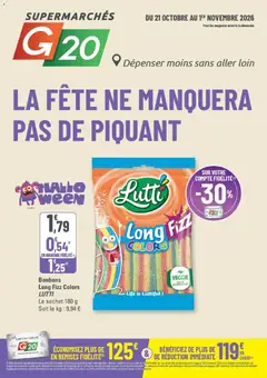 G20 Supermarchés G20 Supermarchés catalogue