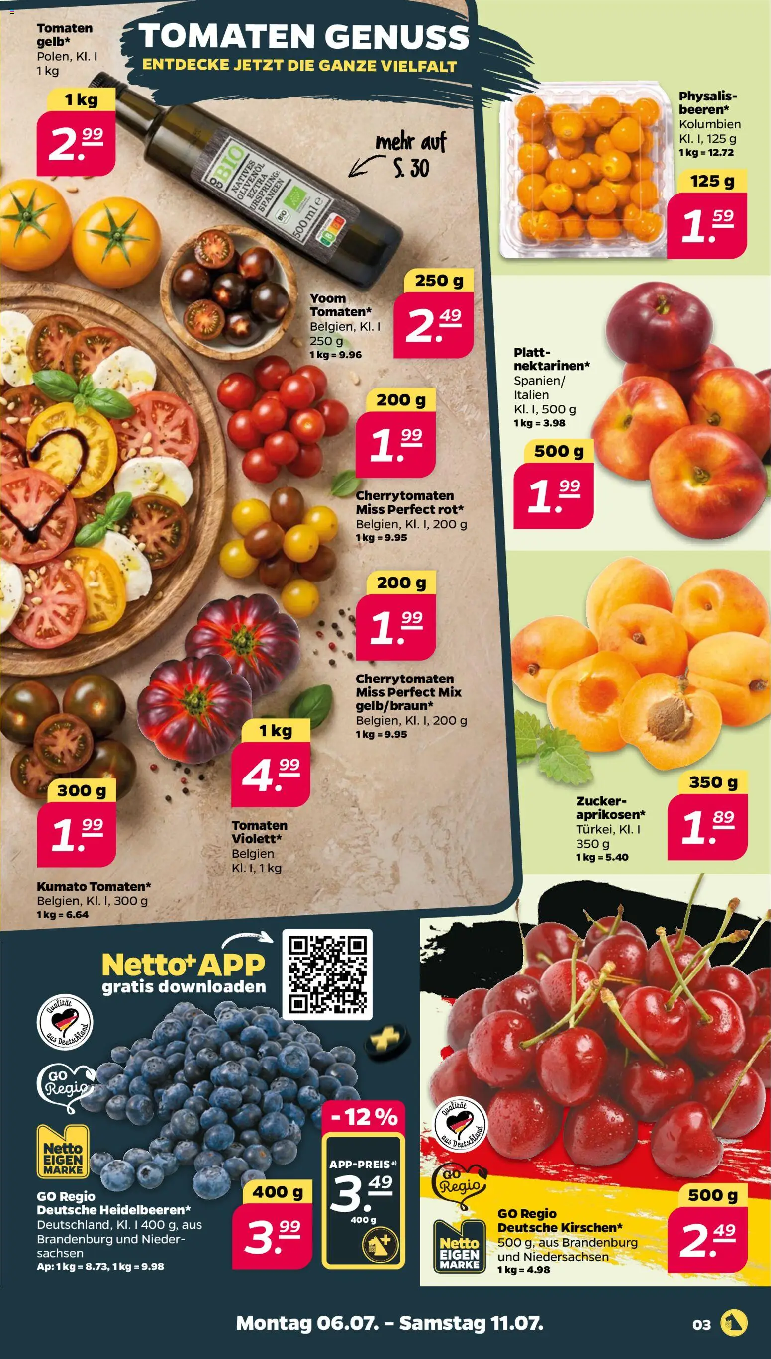 Netto Prospekt | 06.07.2026 | Wie erhält man einen begrenzten Rabatt? | Deutschland