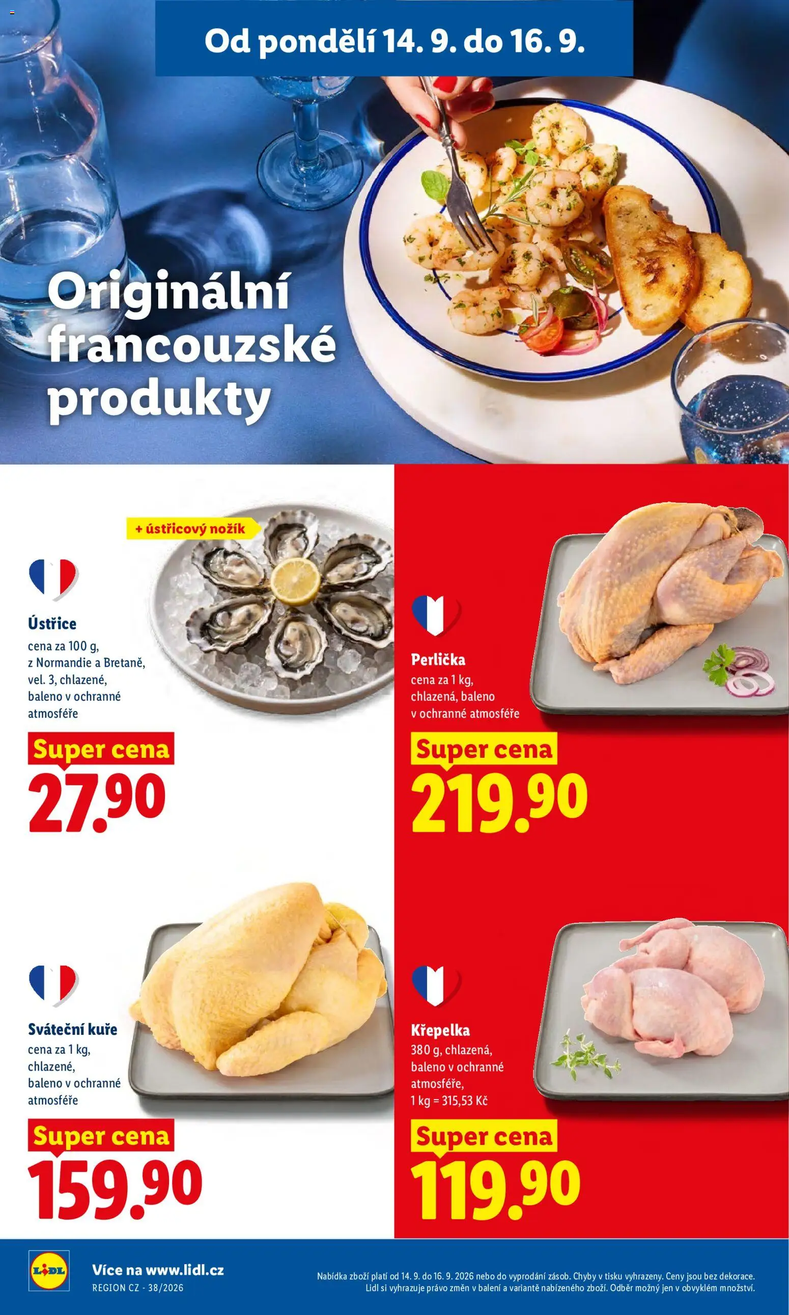 Lidl leták Leták in Česko