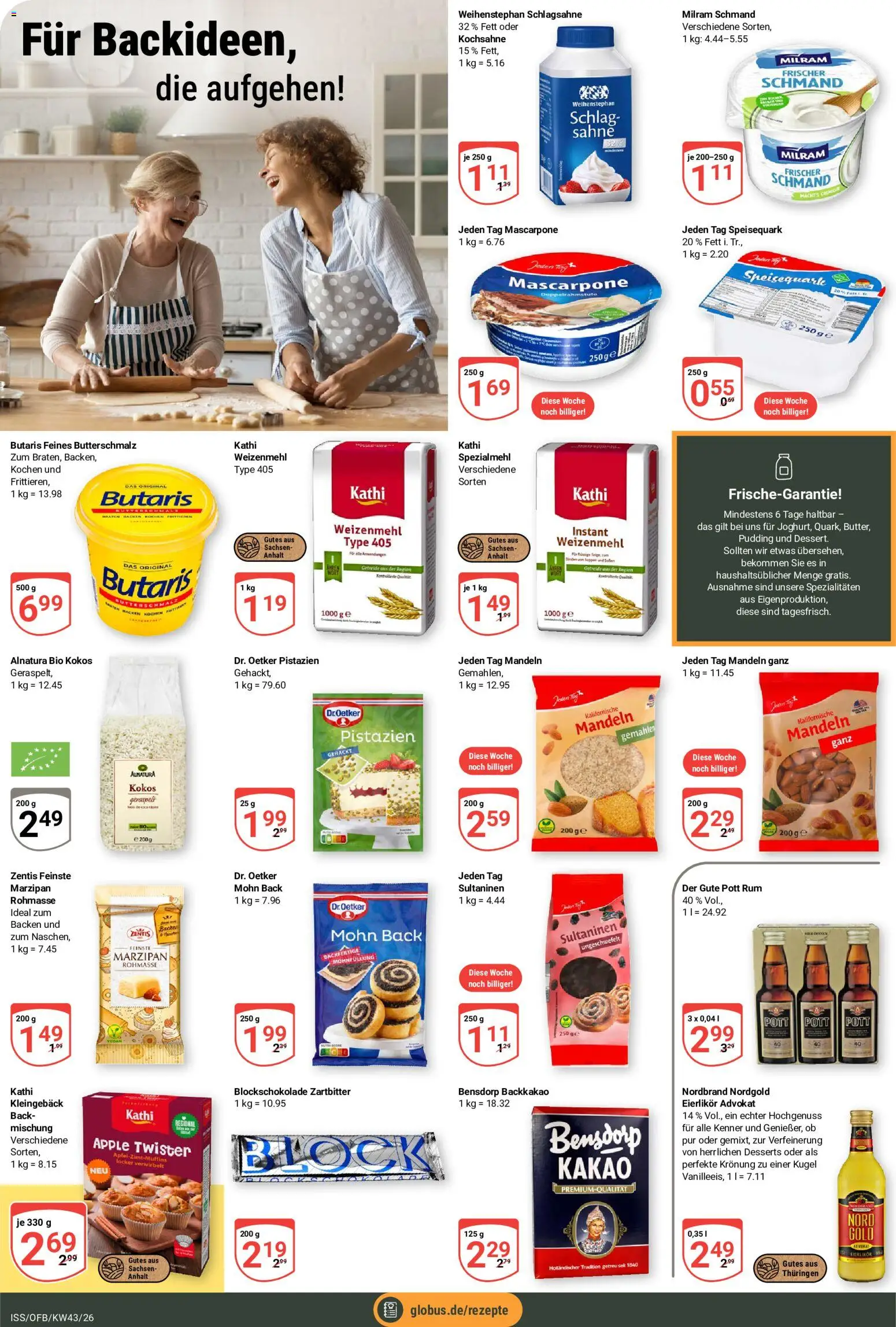Globus Prospekt Prospekt in Deutschland