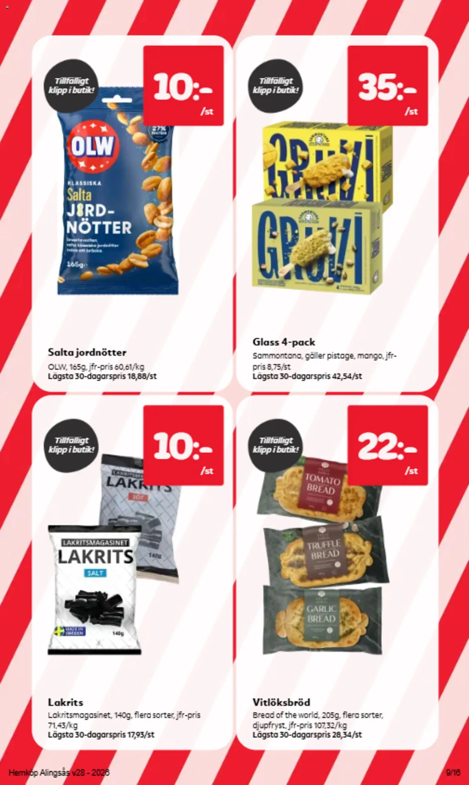 Nuvarande Hemköp erbjudanden från 📣 06/07/2026 - 12/07/2026 📣 | Sverige