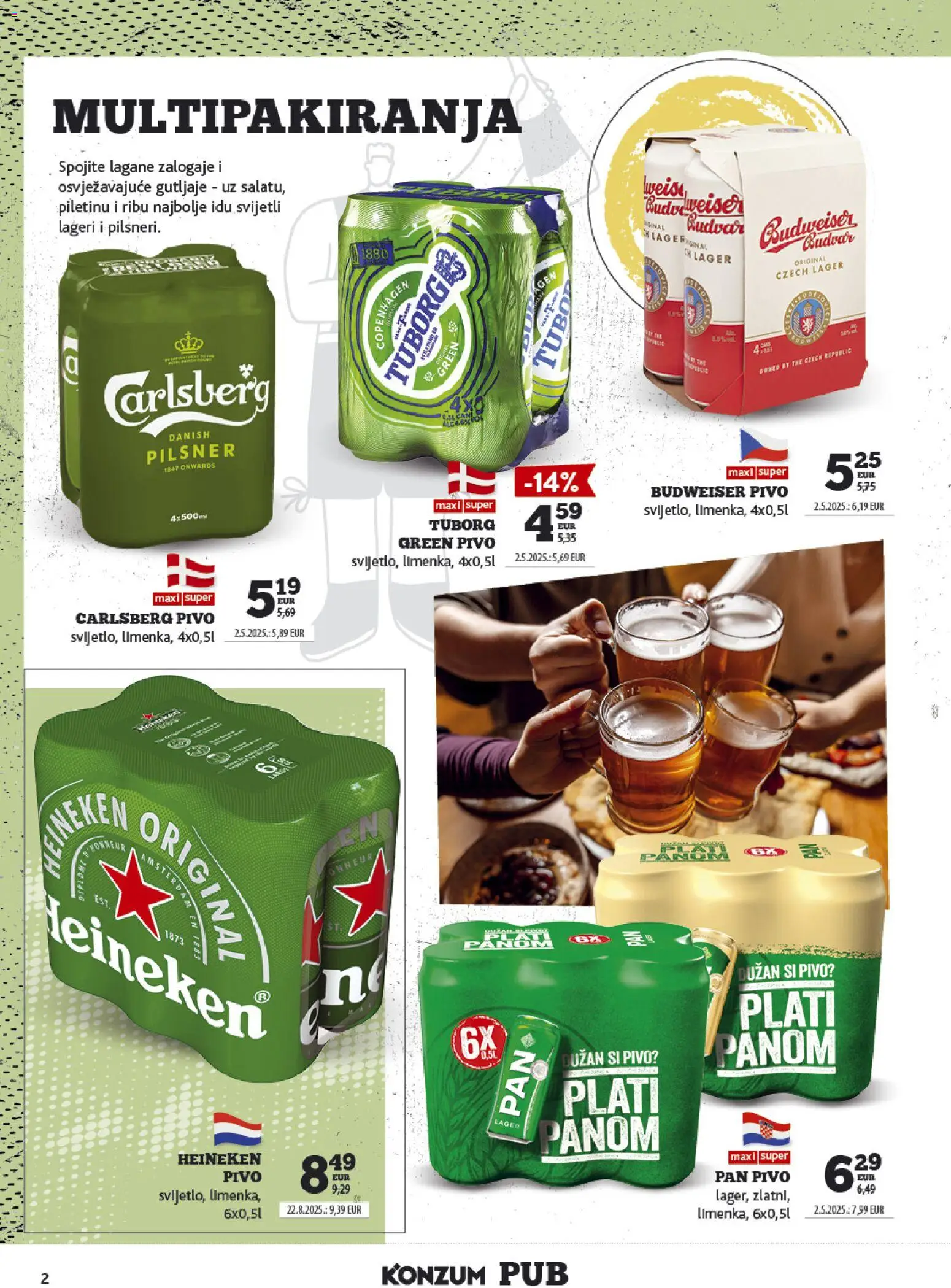 Konzum HR Tematski katalog Pub Akciós újság in Magyarország
