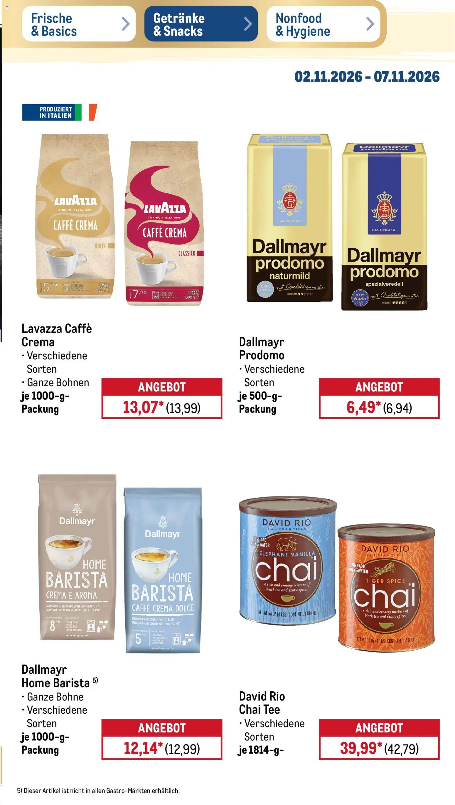 Metro Black Friday Prospekt in Deutschland