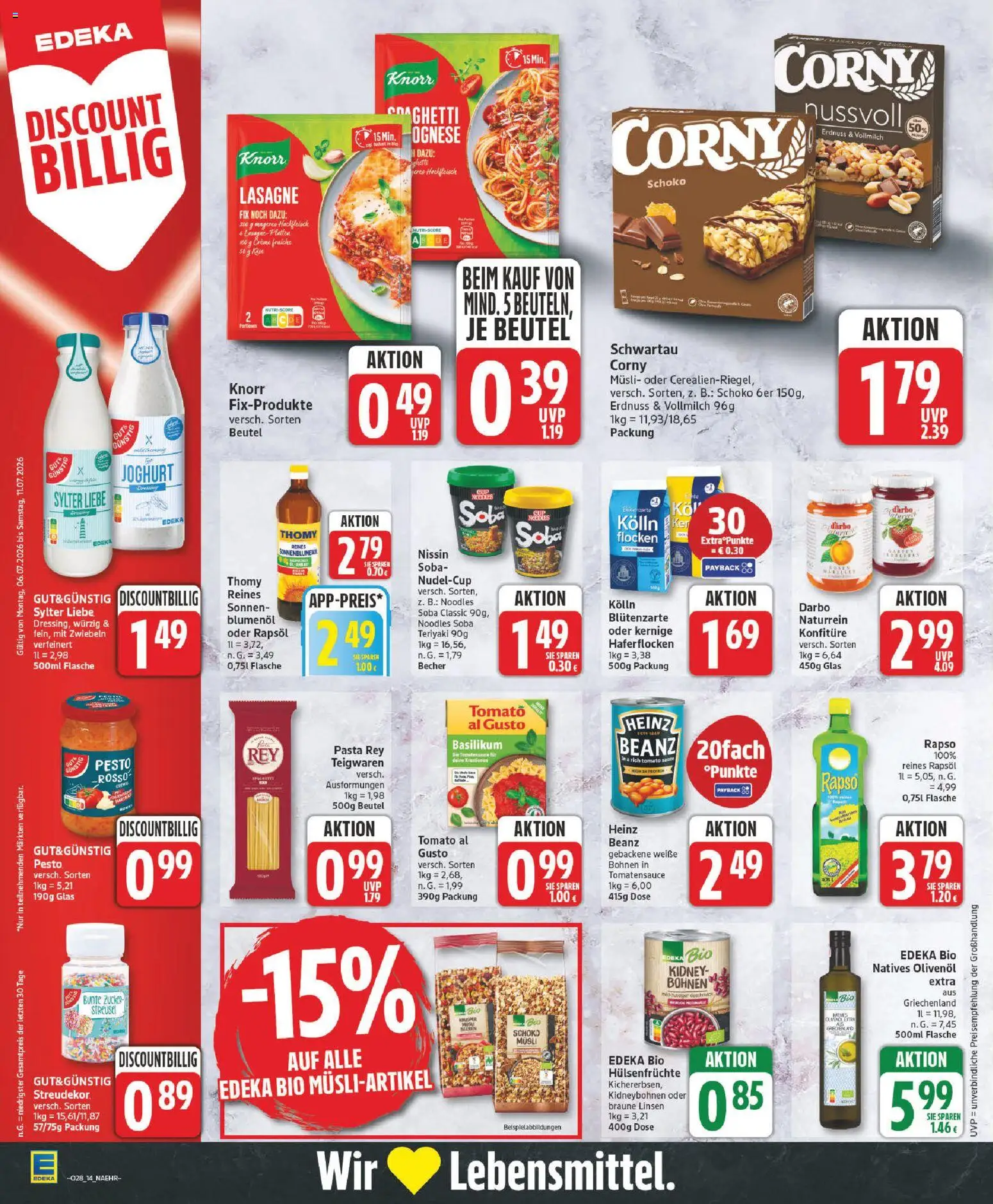Edeka Prospekt | 06.07.2026 | Wie erhält man einen begrenzten Rabatt? | Deutschland