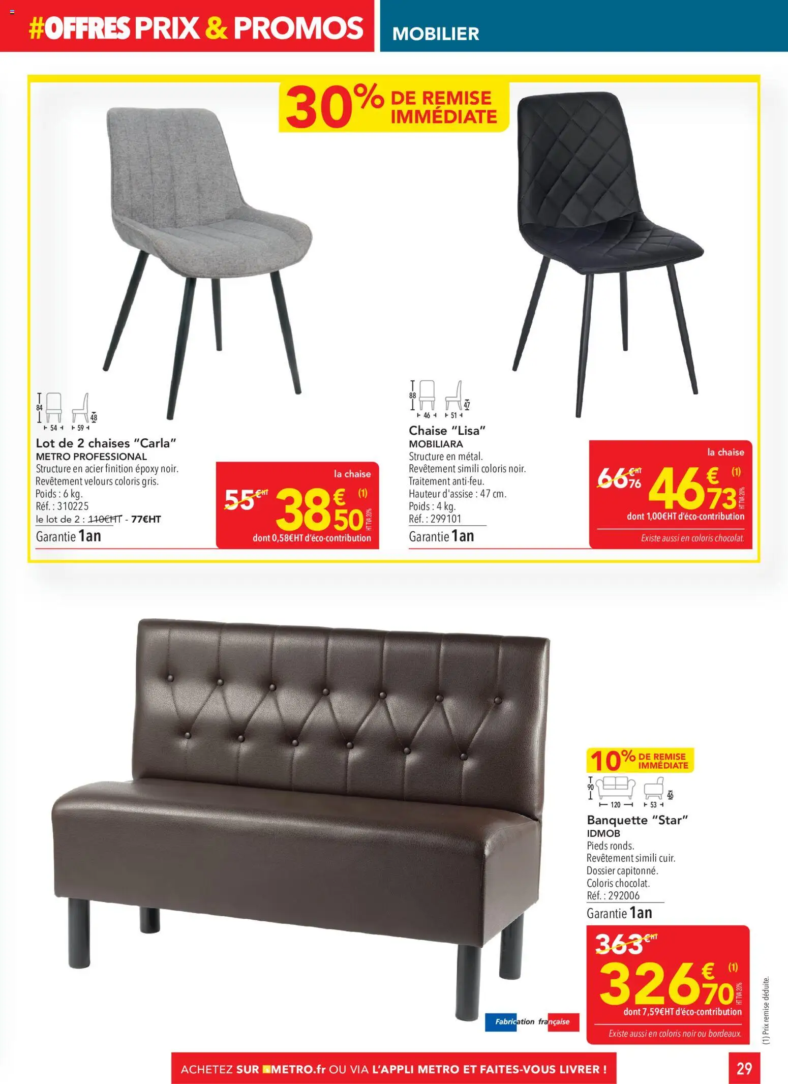 METRO catalogue Catalogue in France