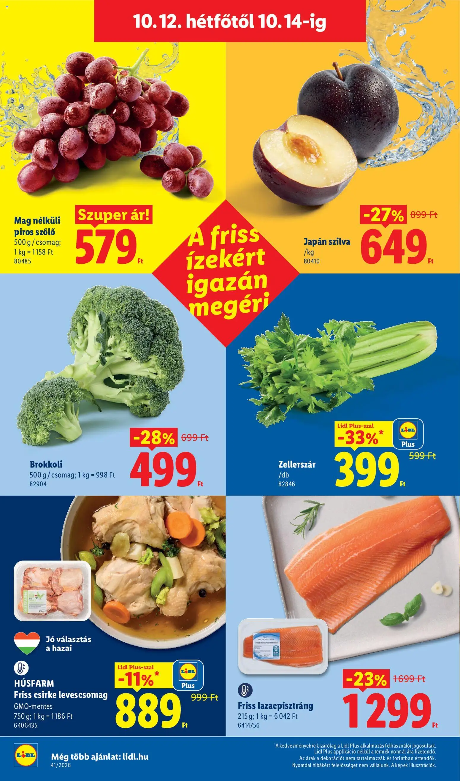Lidl akciós újság Akciós újság in Magyarország