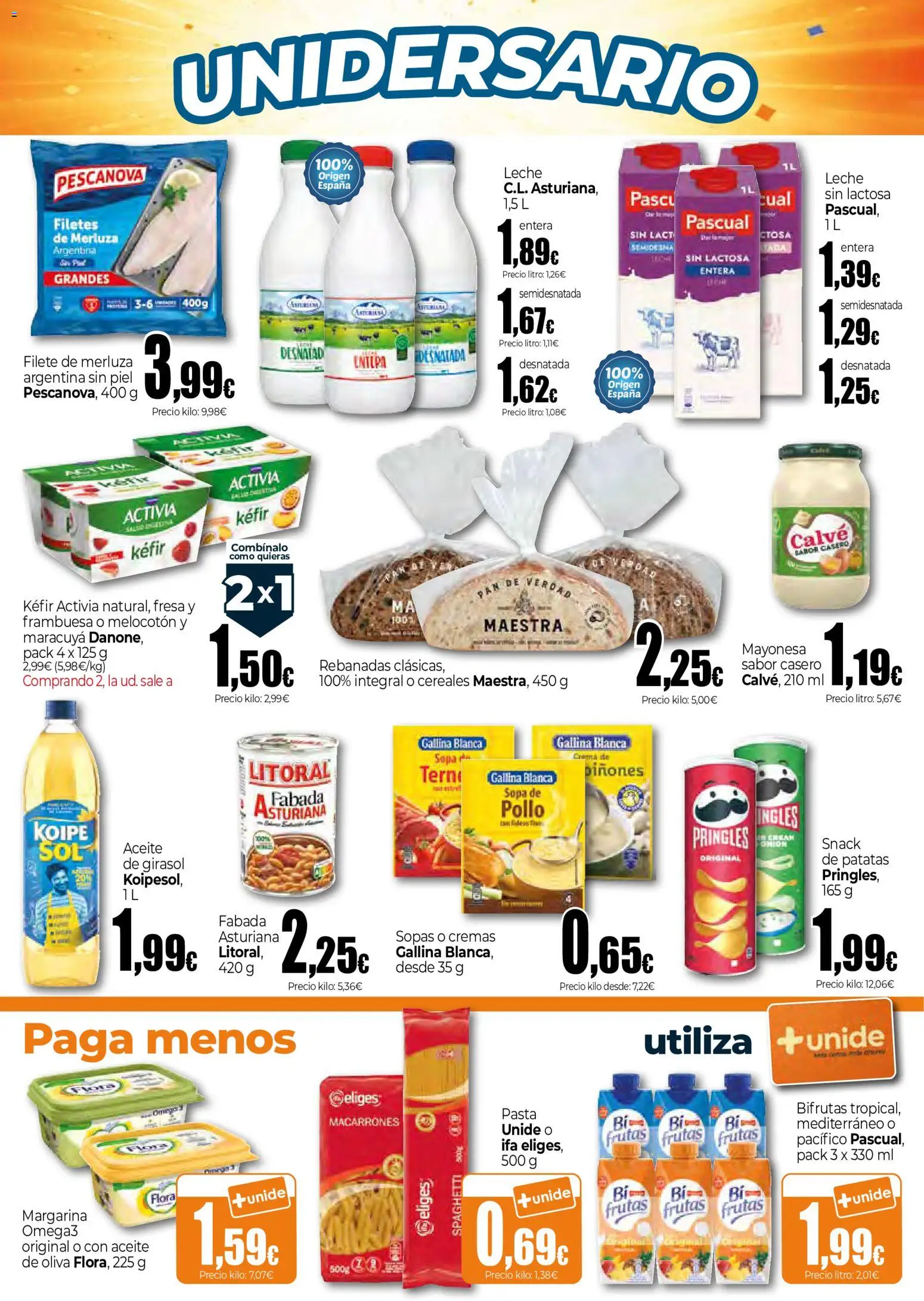 Unide folleto Folleto in España
