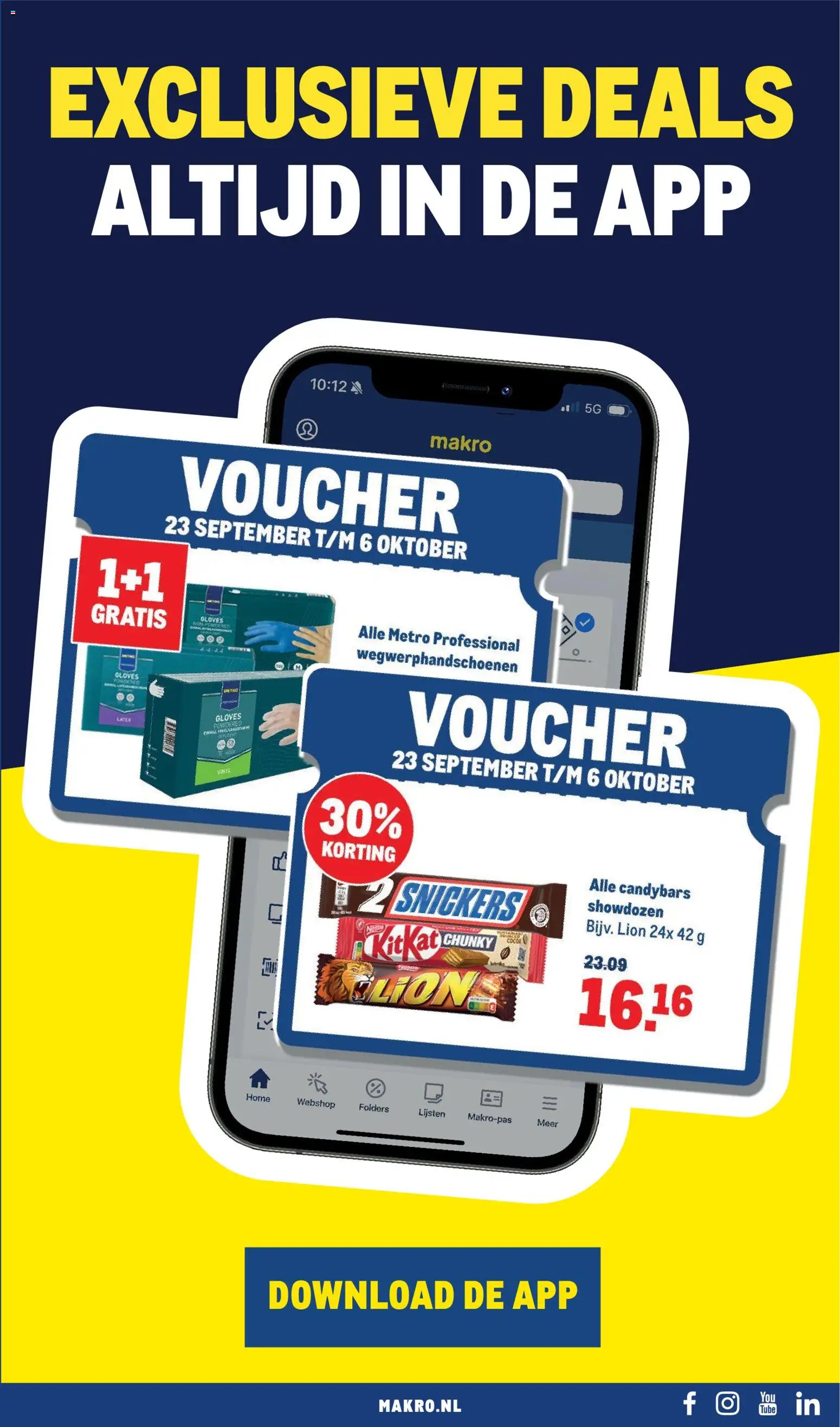 Makro folder Folder in Nederland