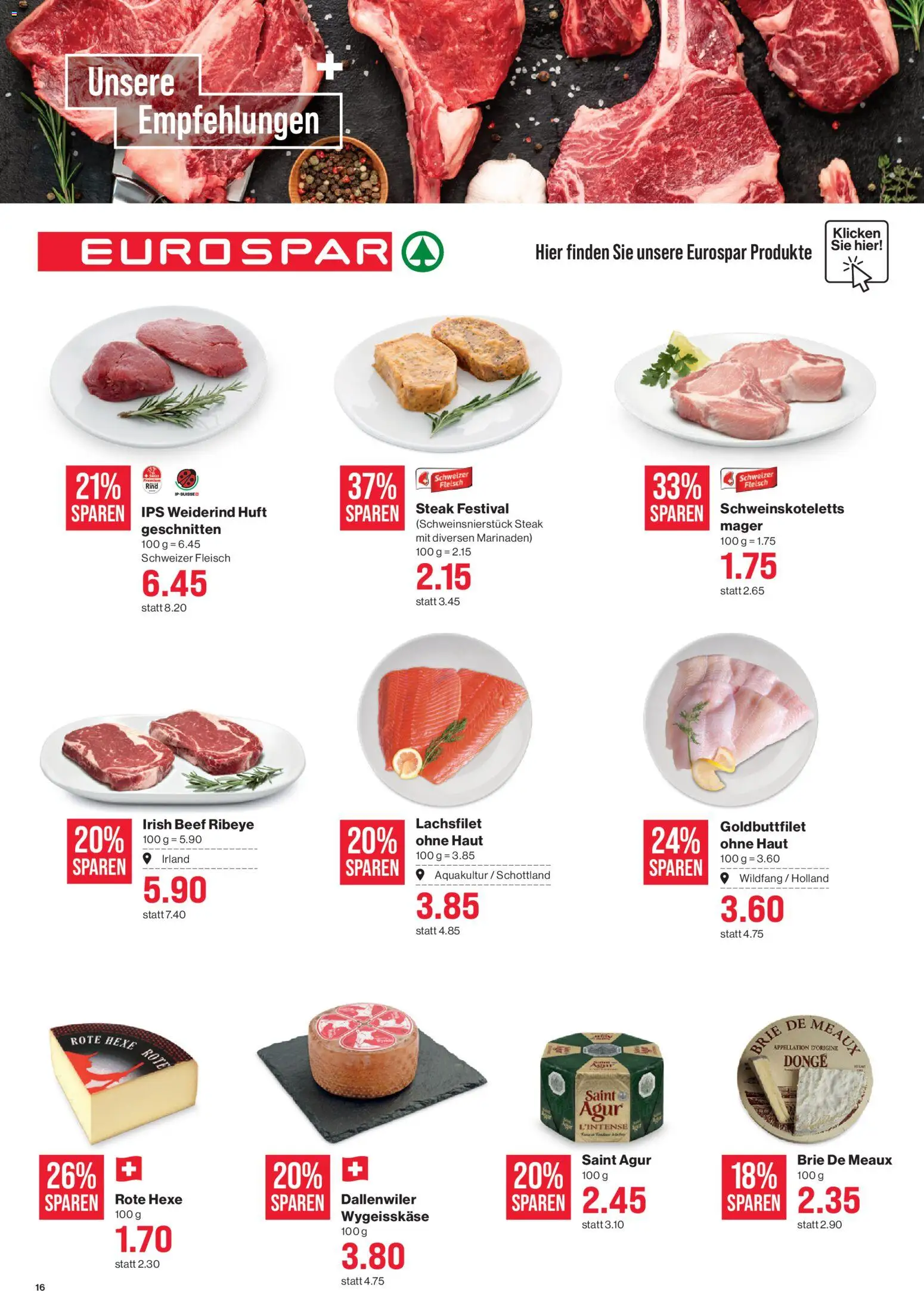 🛍️ SPAR aktionen ab 09.07.2026 » Entdecken Sie exklusive Rabatte und sparen Sie noch heute! 💰 | Schweiz