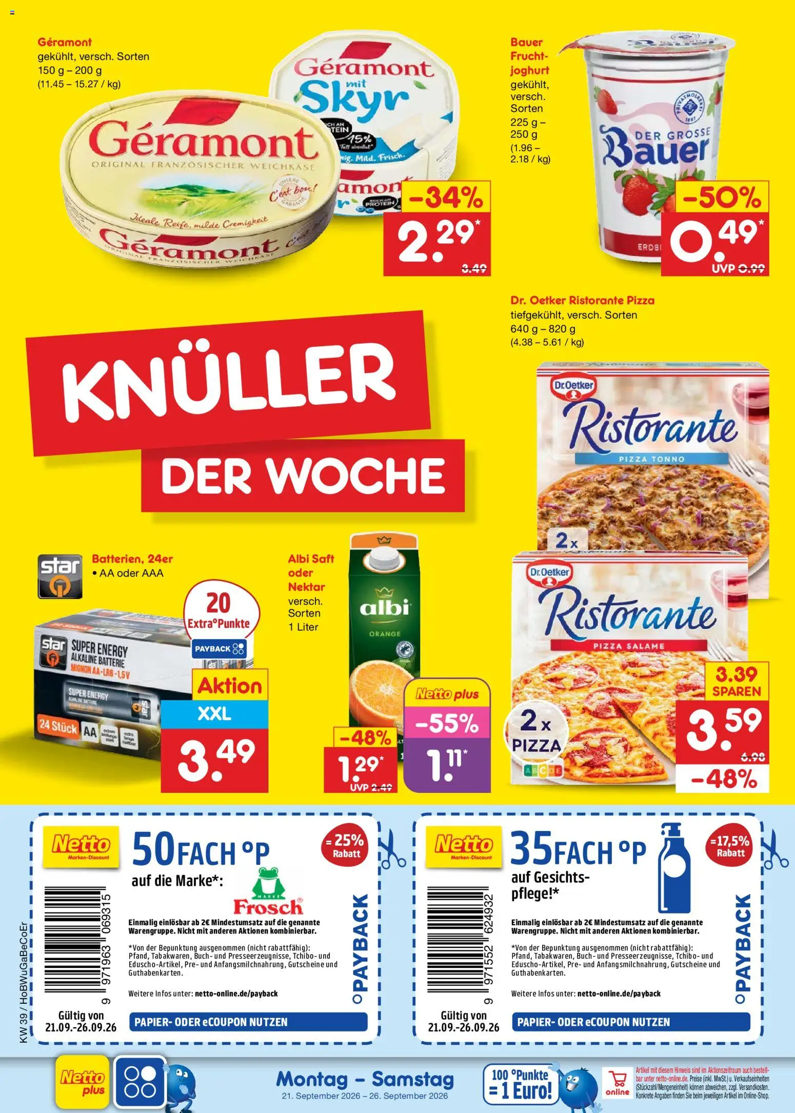 Netto Marken-Discount Prospekt Prospekt in Deutschland