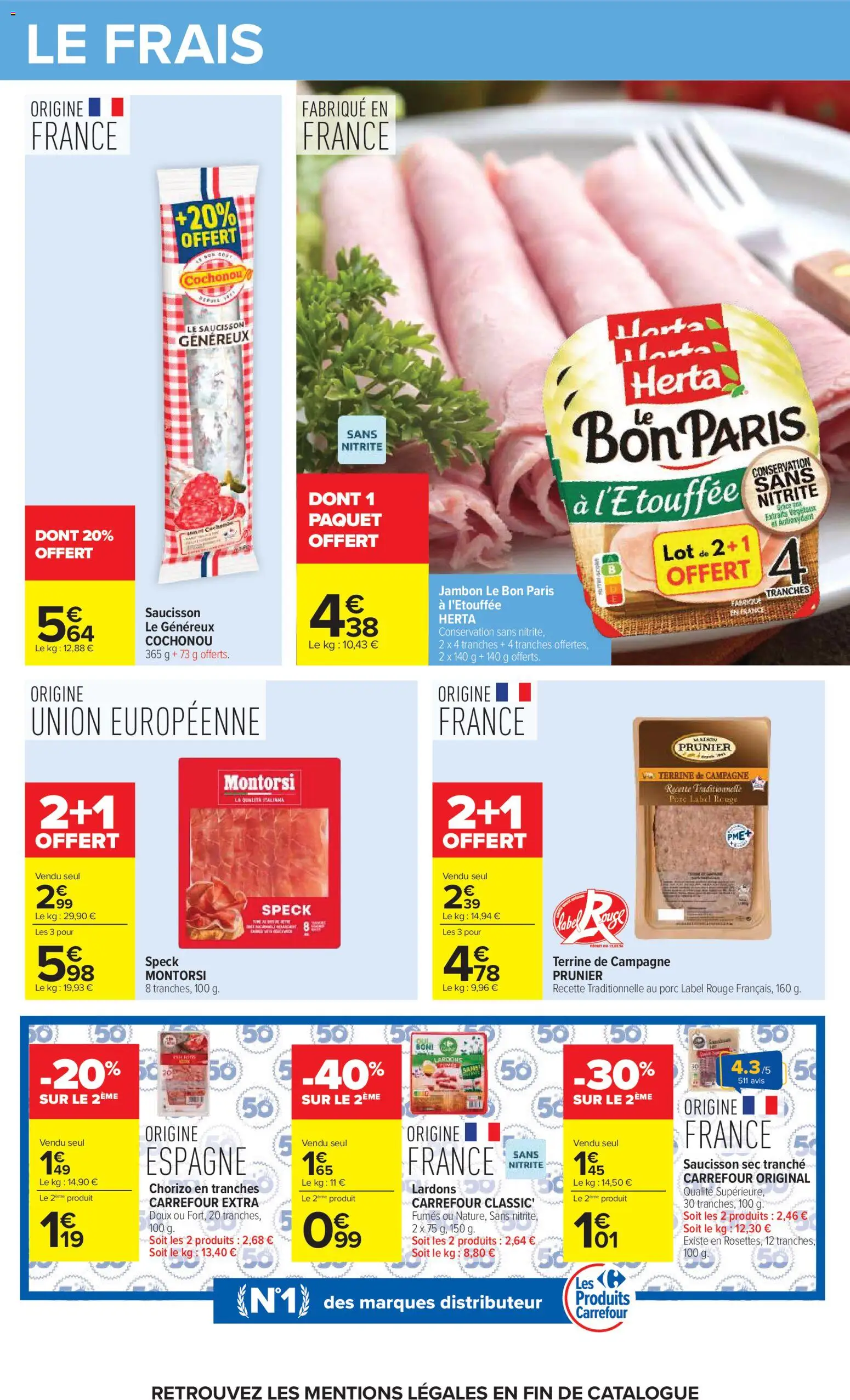 Carrefour catalogue Catalogue in France
