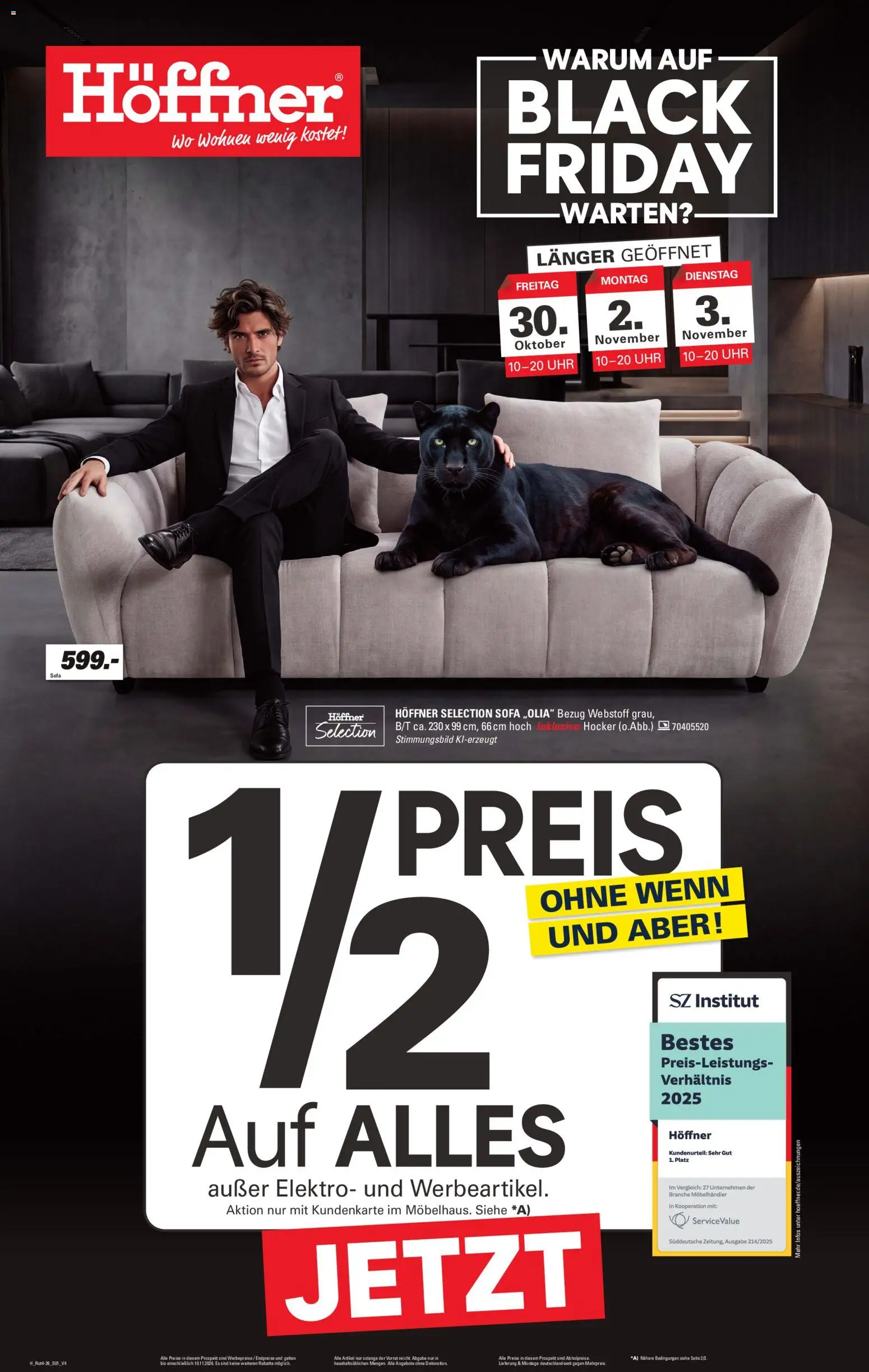 Höffner Black Friday Prospekt in Deutschland