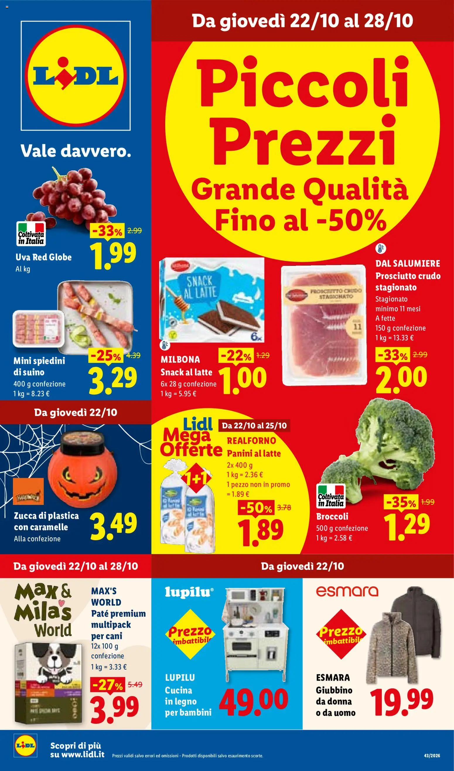 Lidl volantino Volantino in Italy