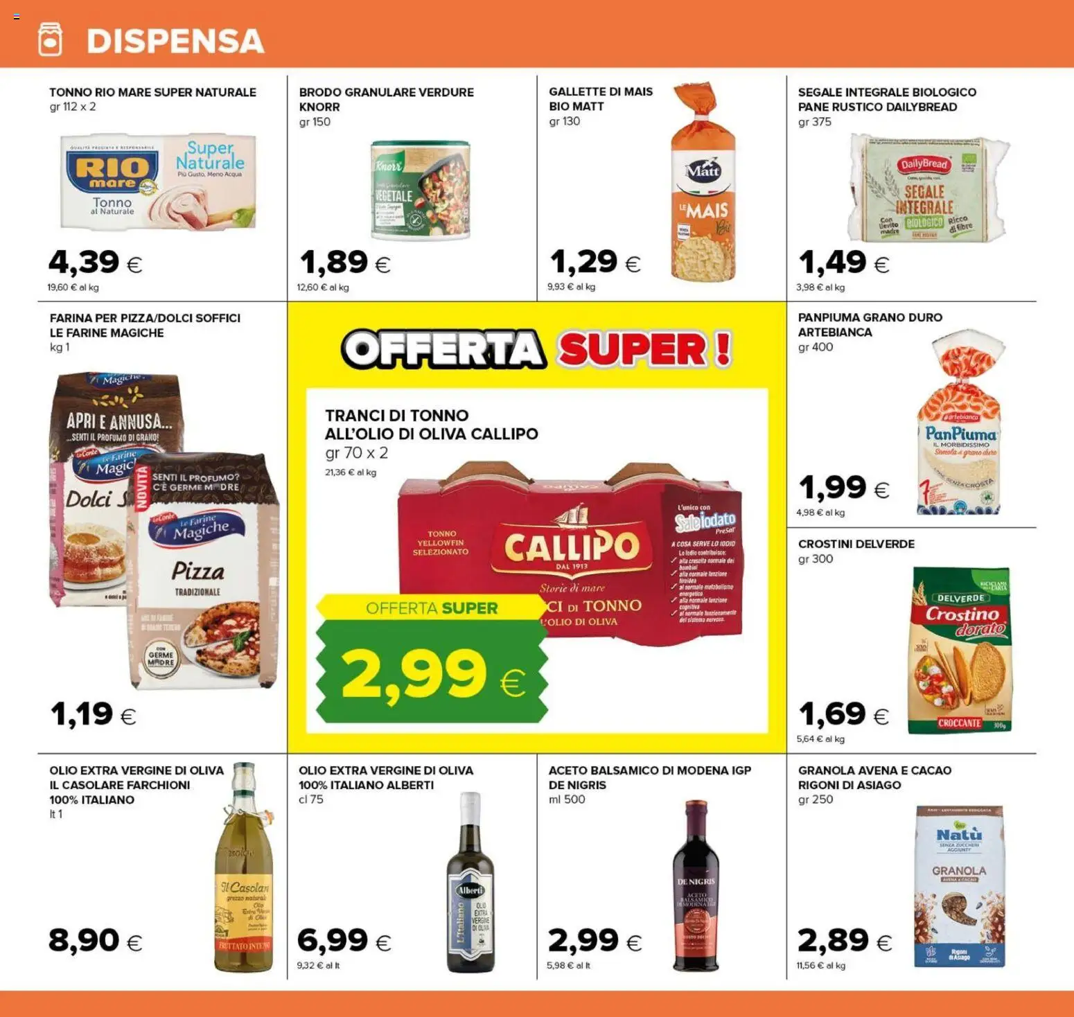 Oasi volantino Volantino in Italy