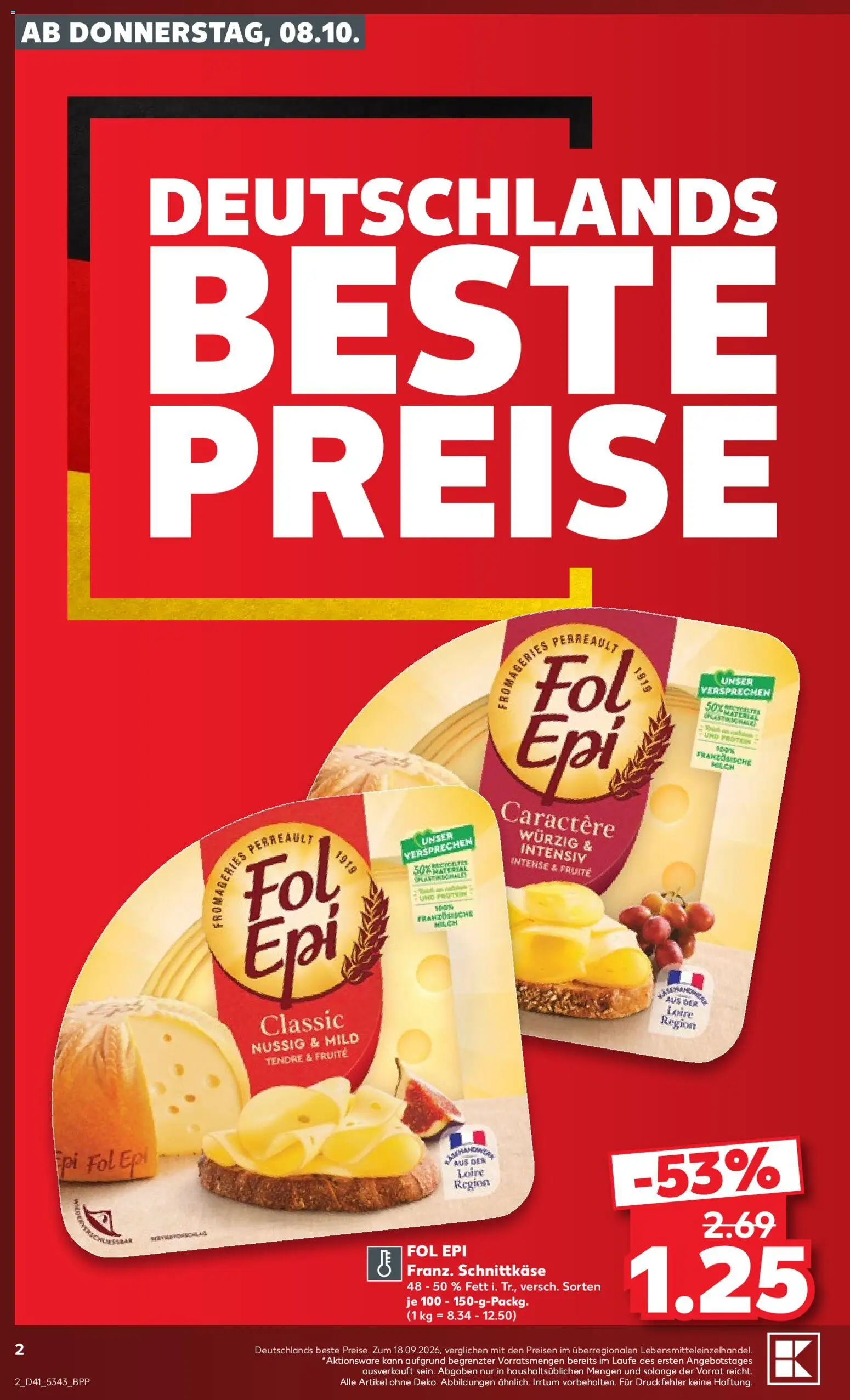 Kaufland Prospekt Prospekt in Deutschland