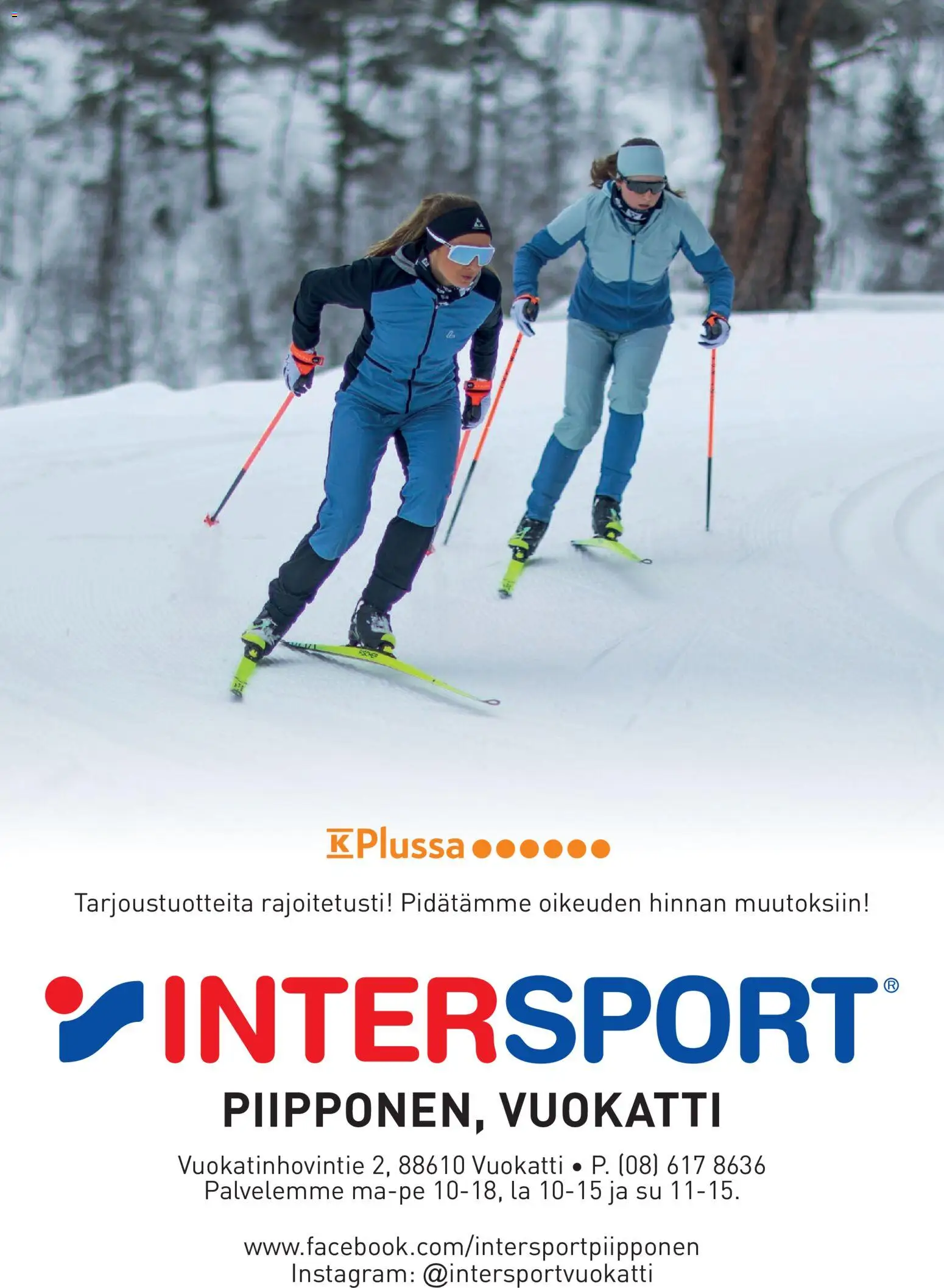 Intersport Maastohiihtokuvasto Vuokatti Kuvasto in Suomi