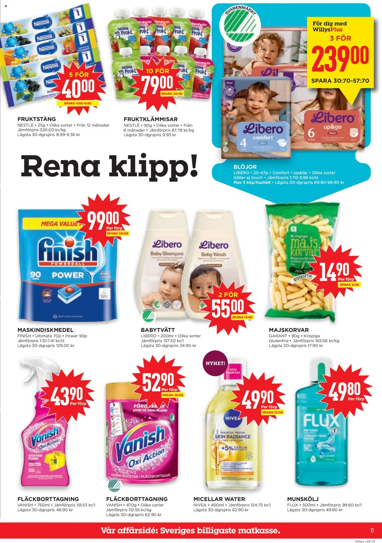 Willys erbjudanden Reklamblad in Sverige
