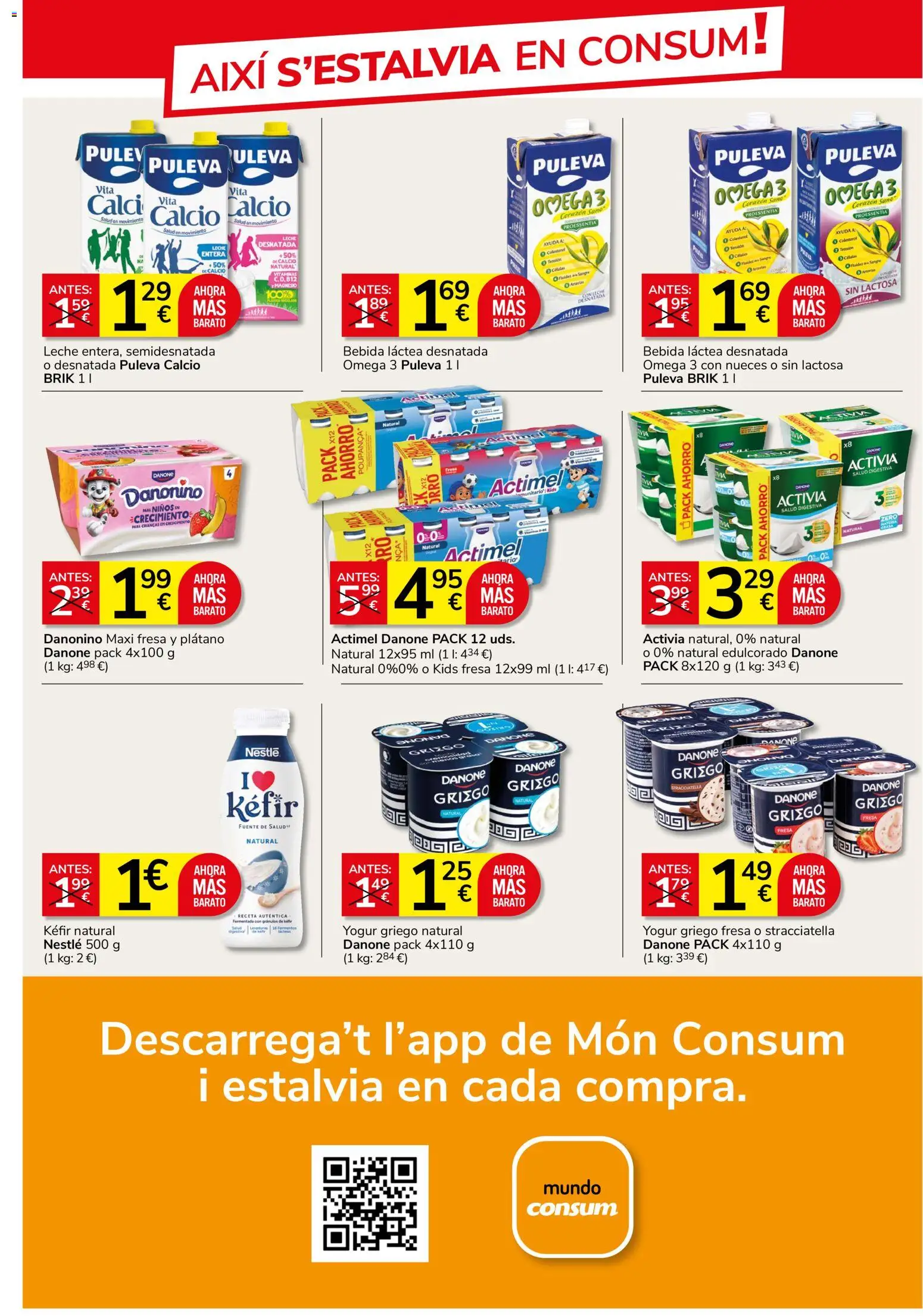 Consum folleto Folleto in España