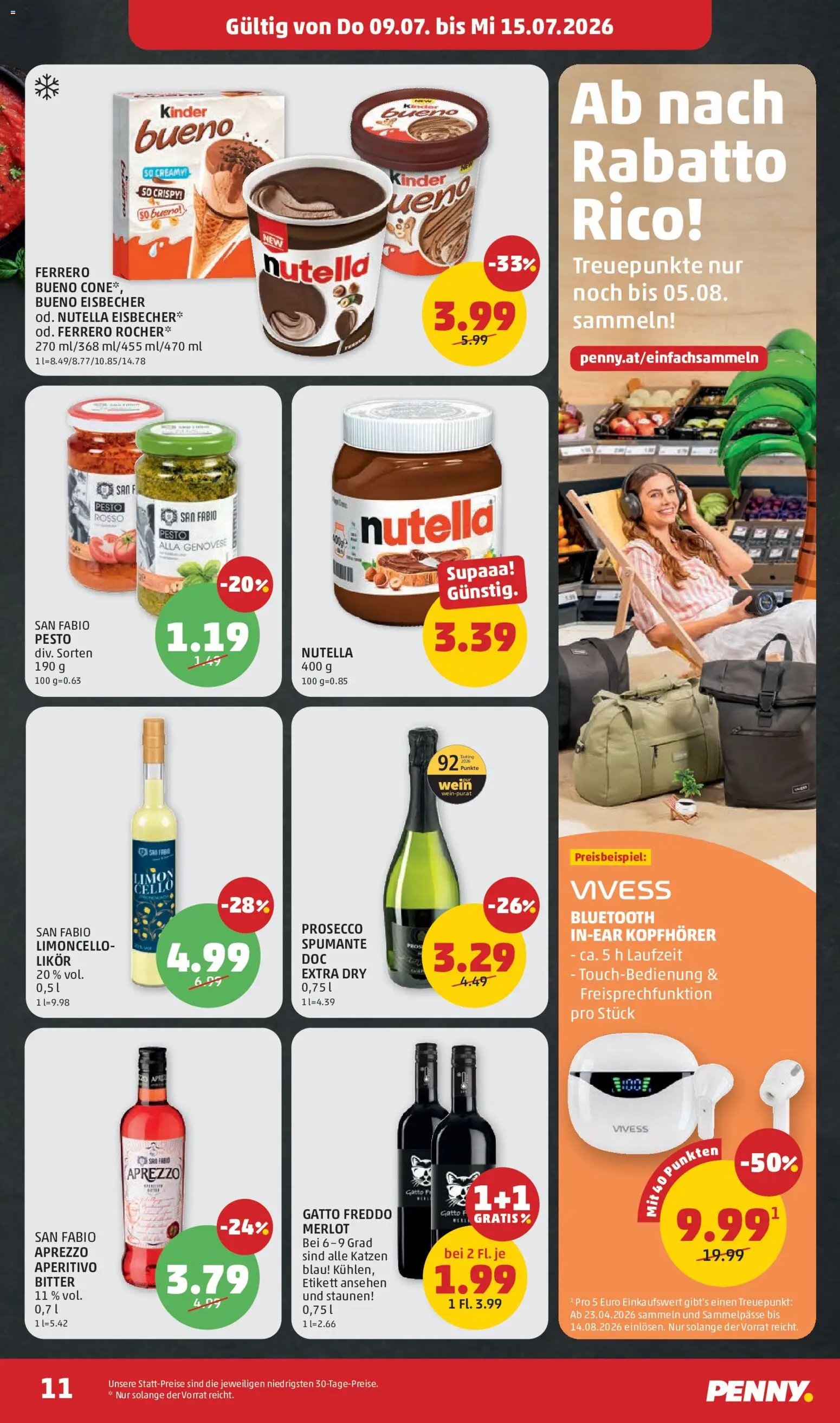 Die besten Angebote | Penny Markt Flugblatt ab 09.07.2026 | - Jetzt stöbern! | Österreich