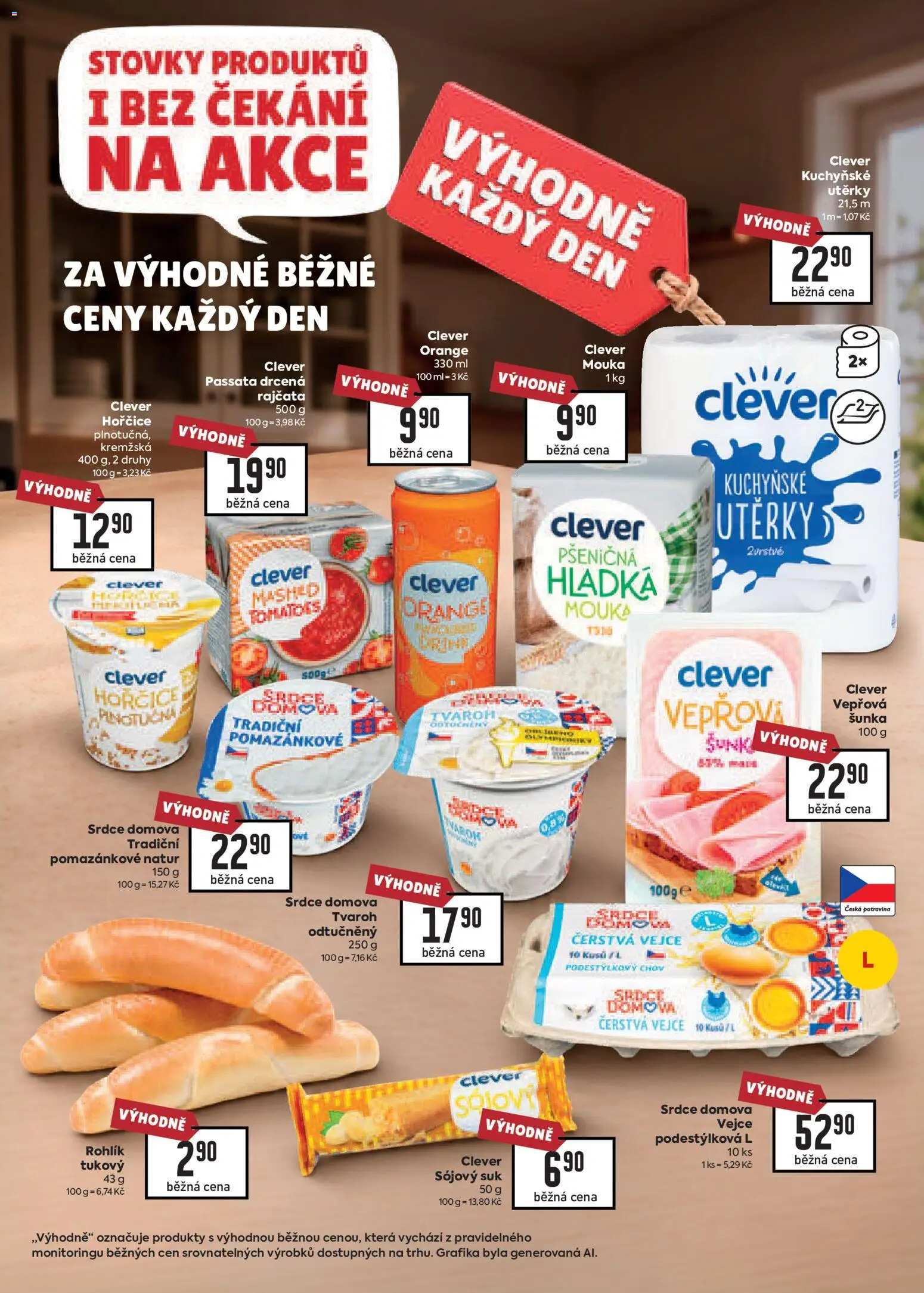 Billa Velký leták Leták in Česko