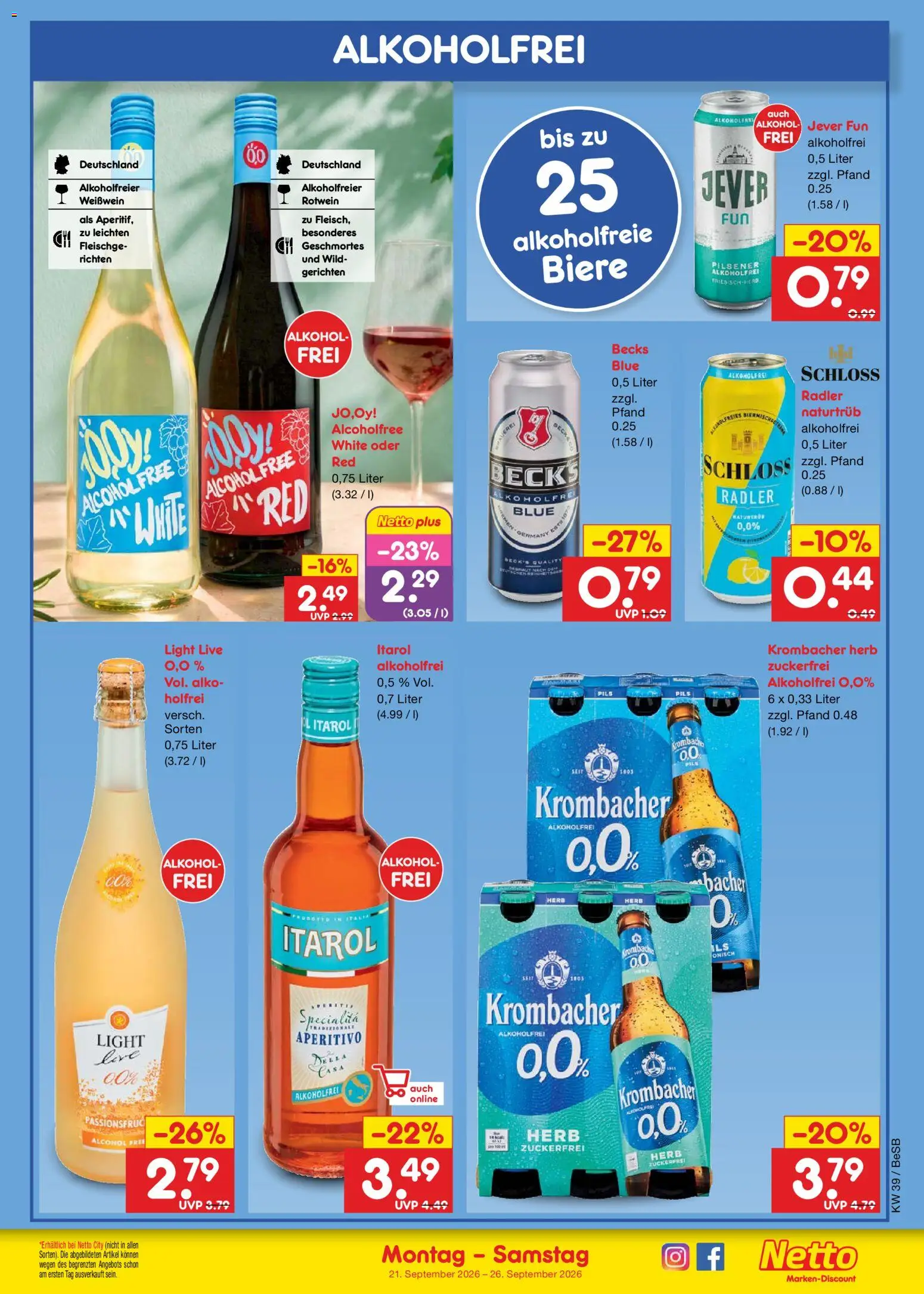Netto Marken-Discount Prospekt Prospekt in Deutschland