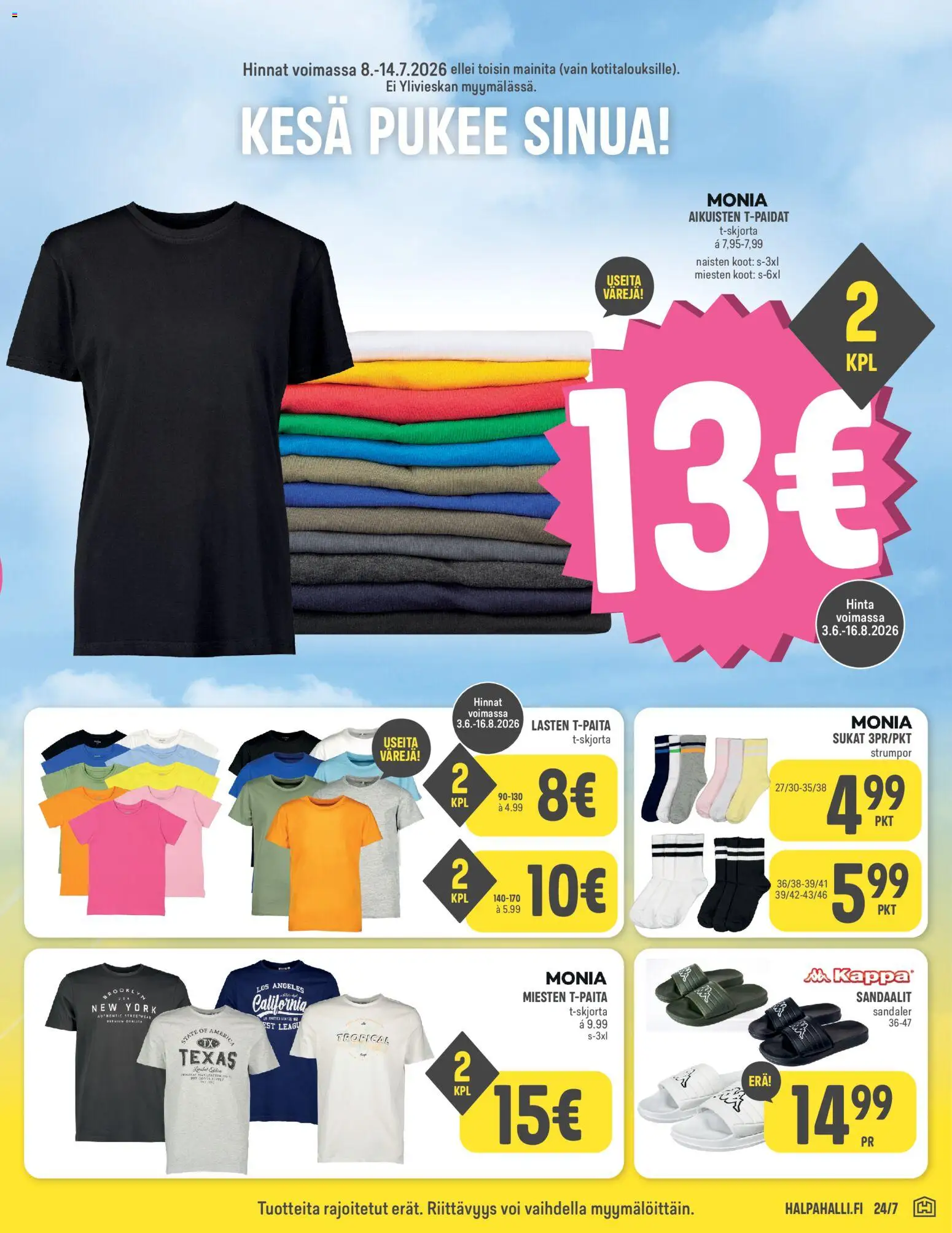 🛍️ Halpa Halli tarjoukset alkaen 08/07/2026 » Katso huipputarjoukset ja säästä jo tänään! 💰 | Suomi