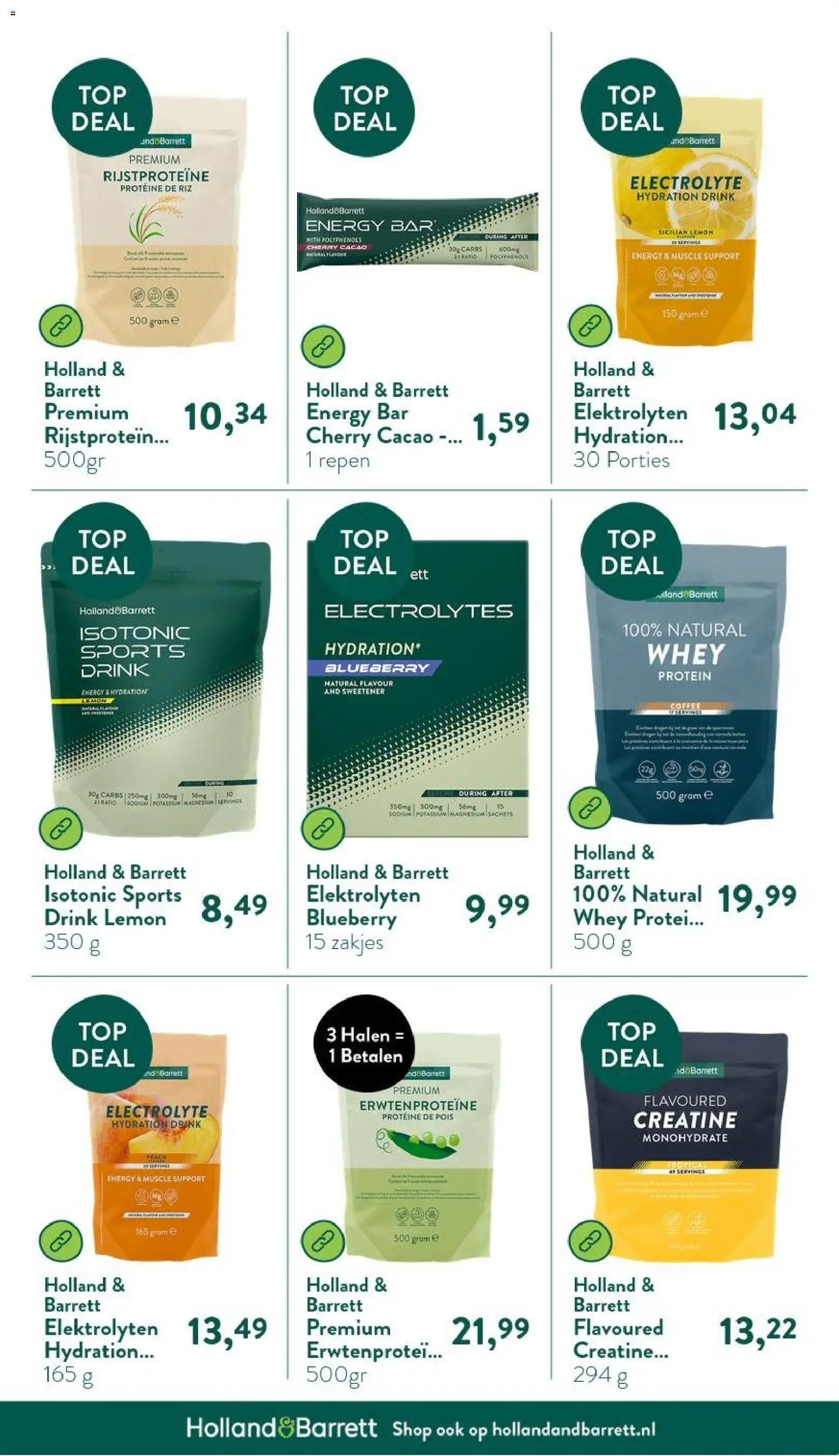 Nieuwe » Holland & Barrett folder voor Juli « is er! Ontdek geweldige aanbiedingen en bespaar. | Nederland