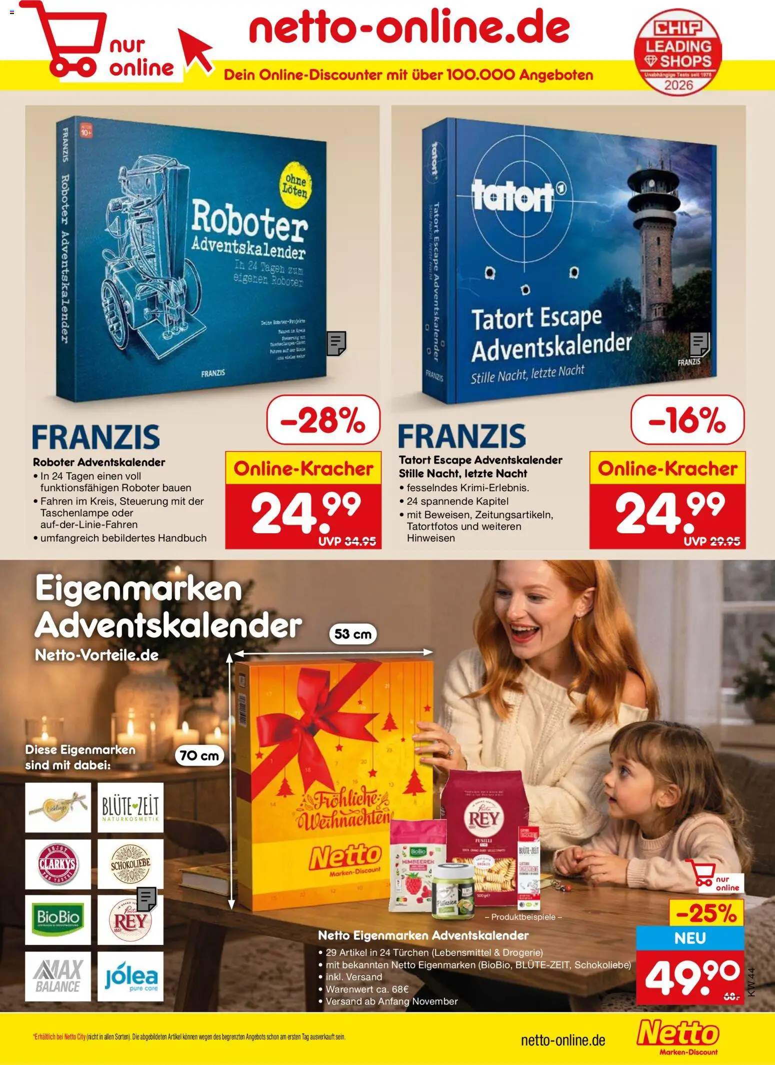 Netto Marken-Discount Prospekt Prospekt in Deutschland