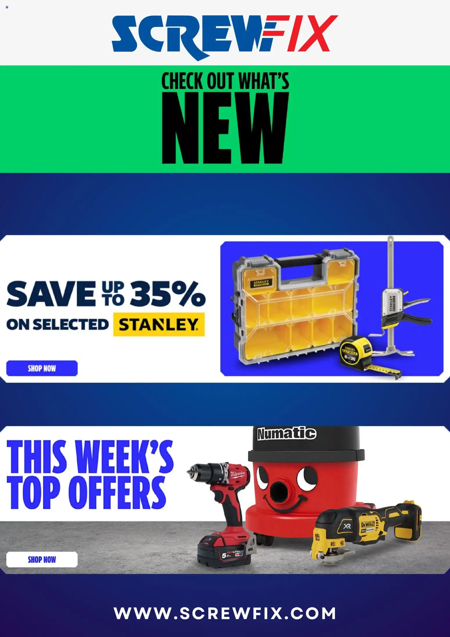 Screwfix catalogue Leaflet in United Kingdom