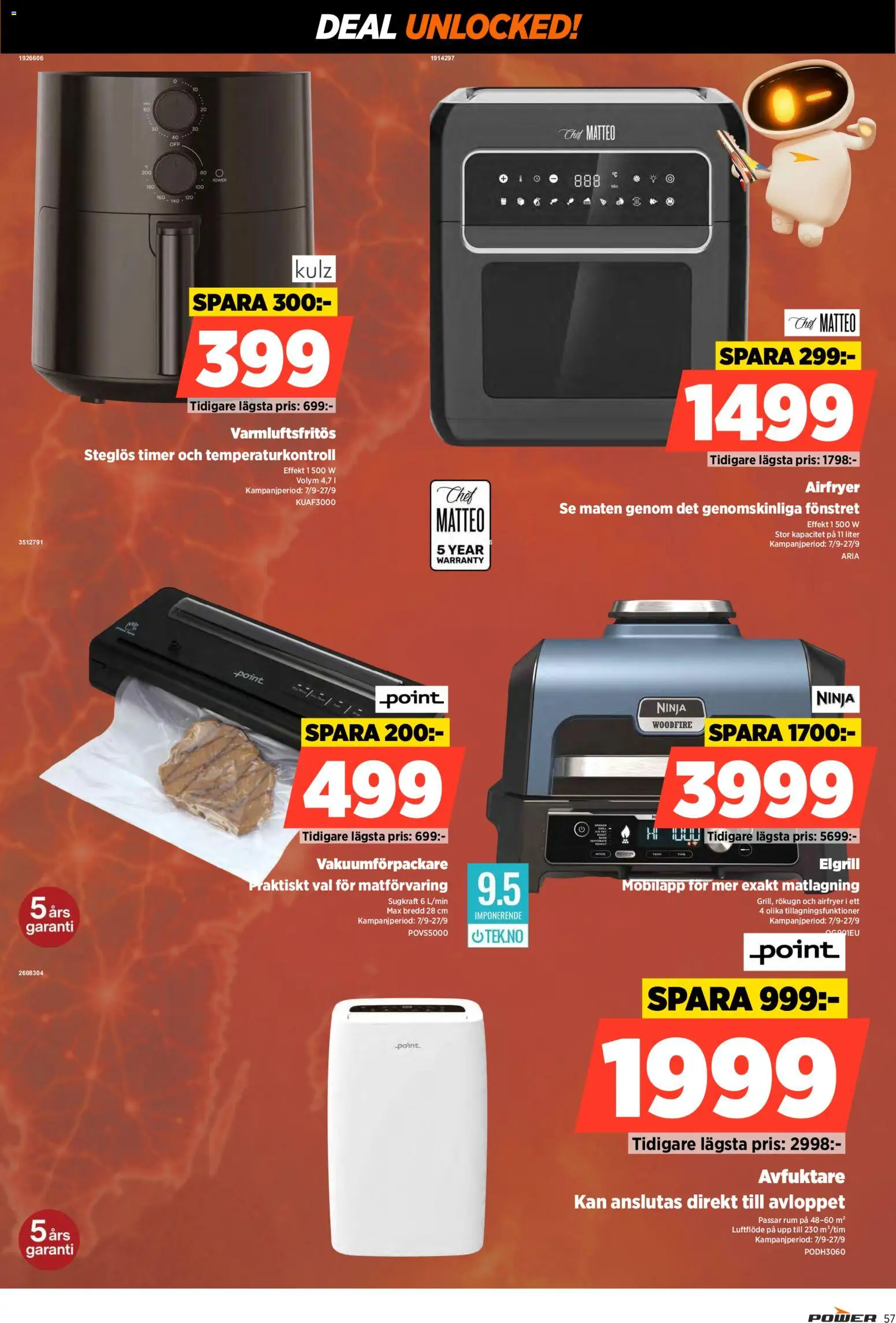 Power erbjudanden Reklamblad in Sverige