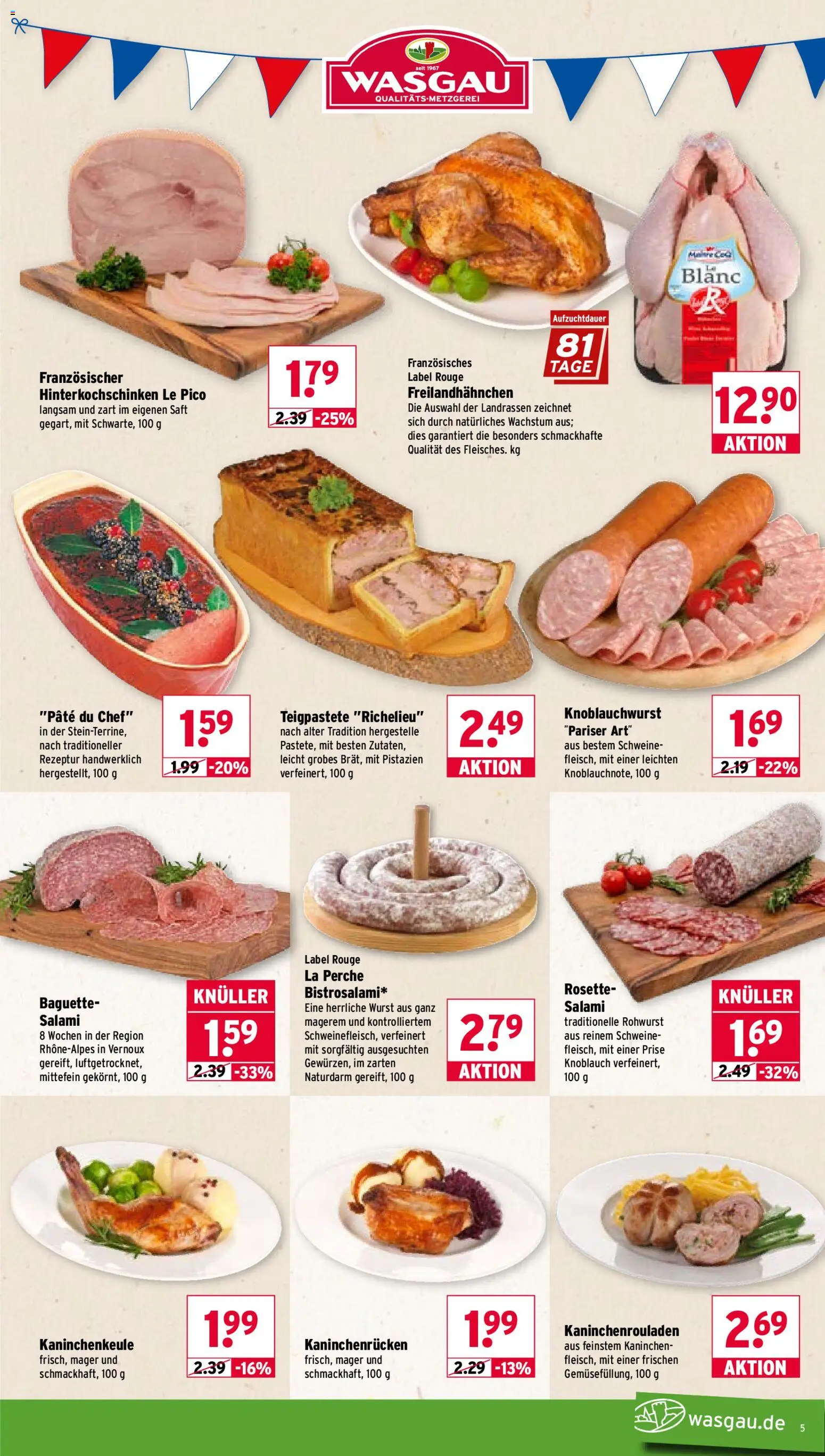 Wasgau Prospekt Prospekt in Deutschland