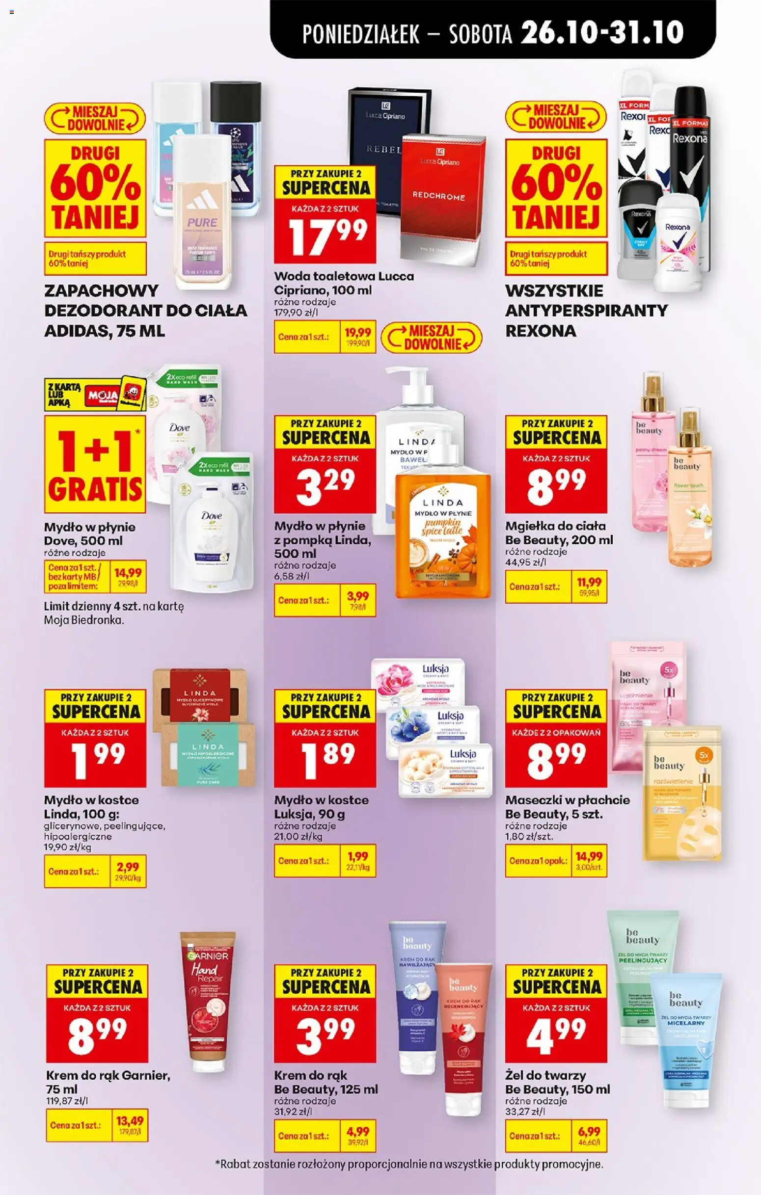 Biedronka Polsko leták - Codziennie niskie ceny Leták in Česko