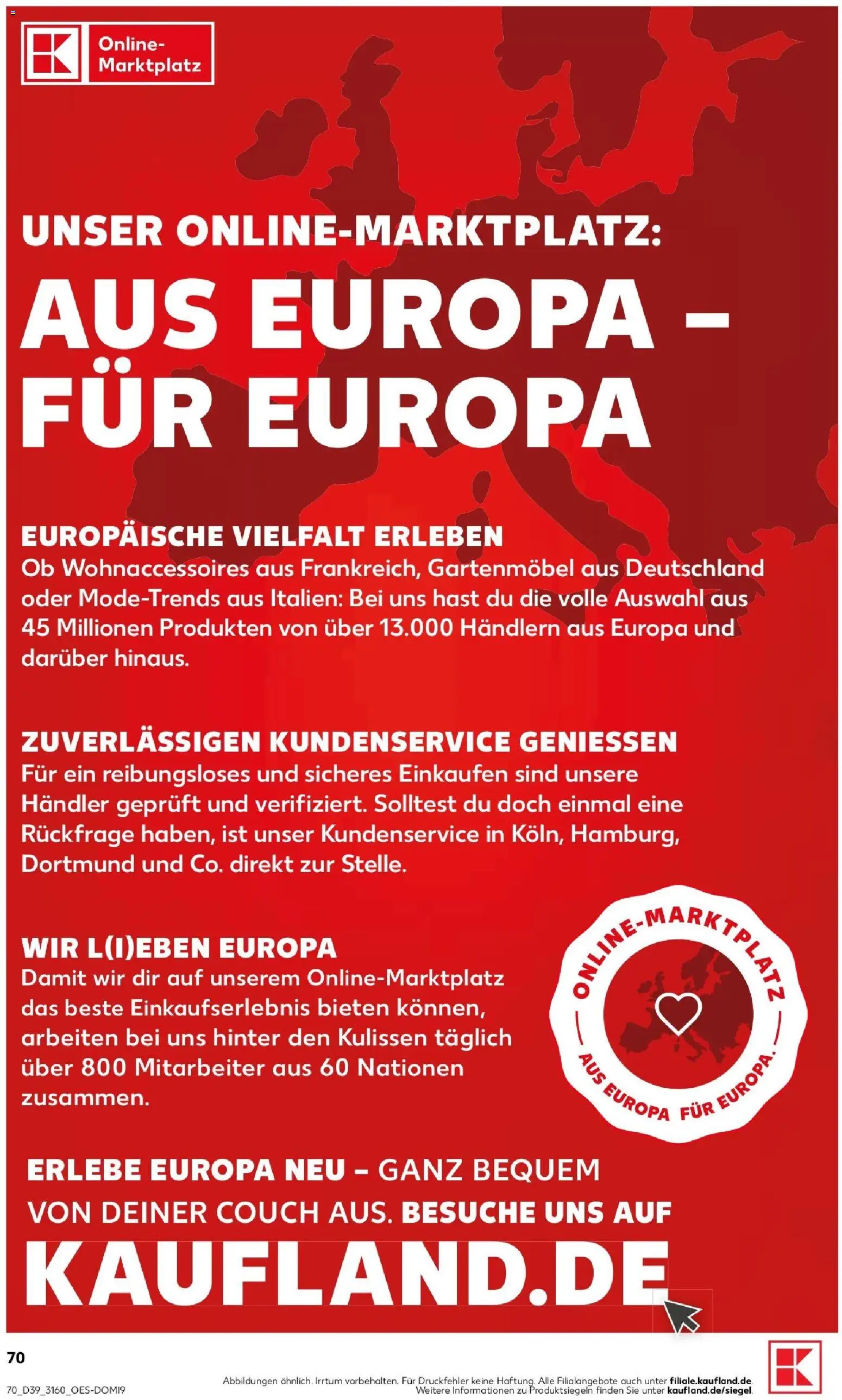 Kaufland Prospekt Prospekt in Deutschland