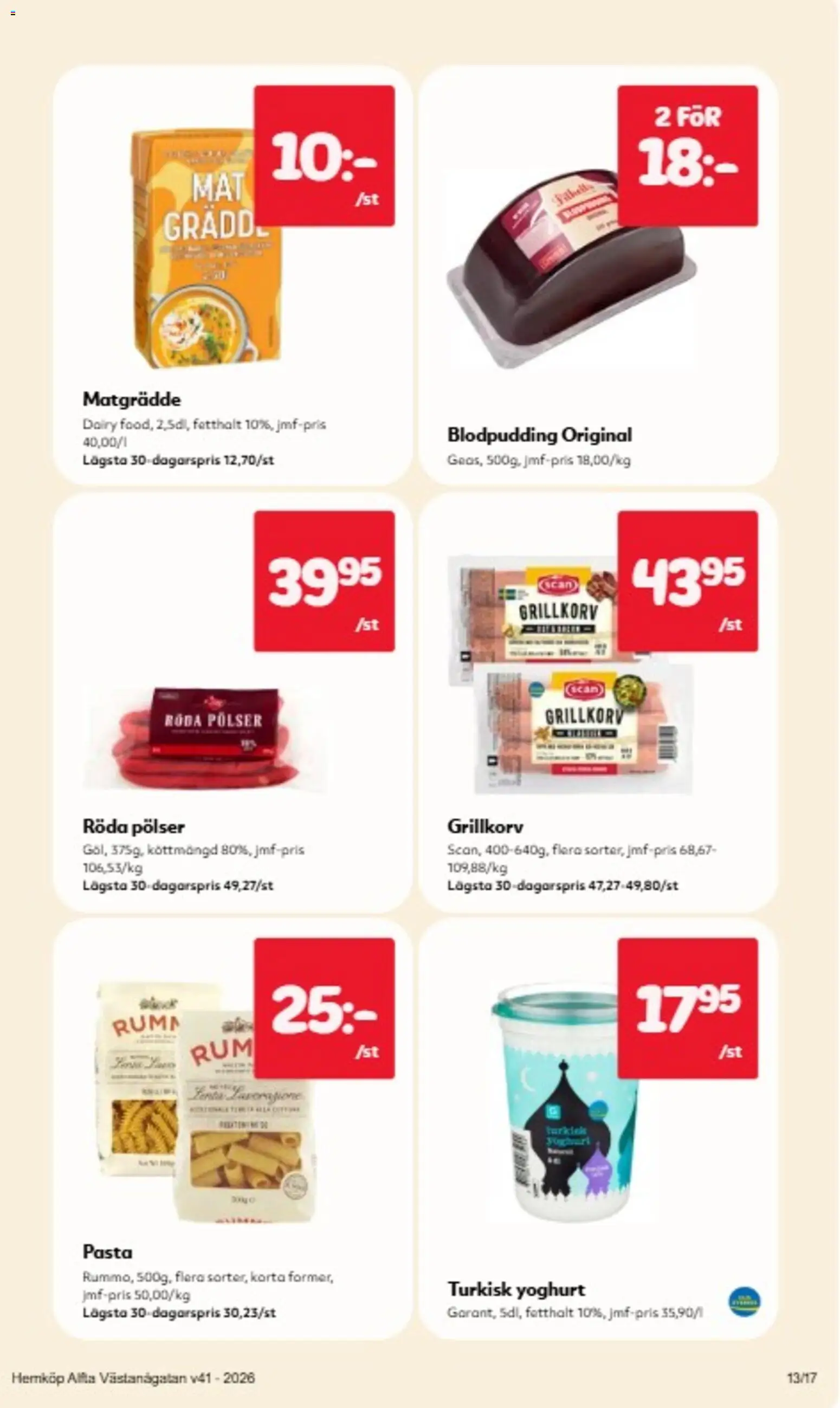 Hemköp erbjudanden Reklamblad in Sverige