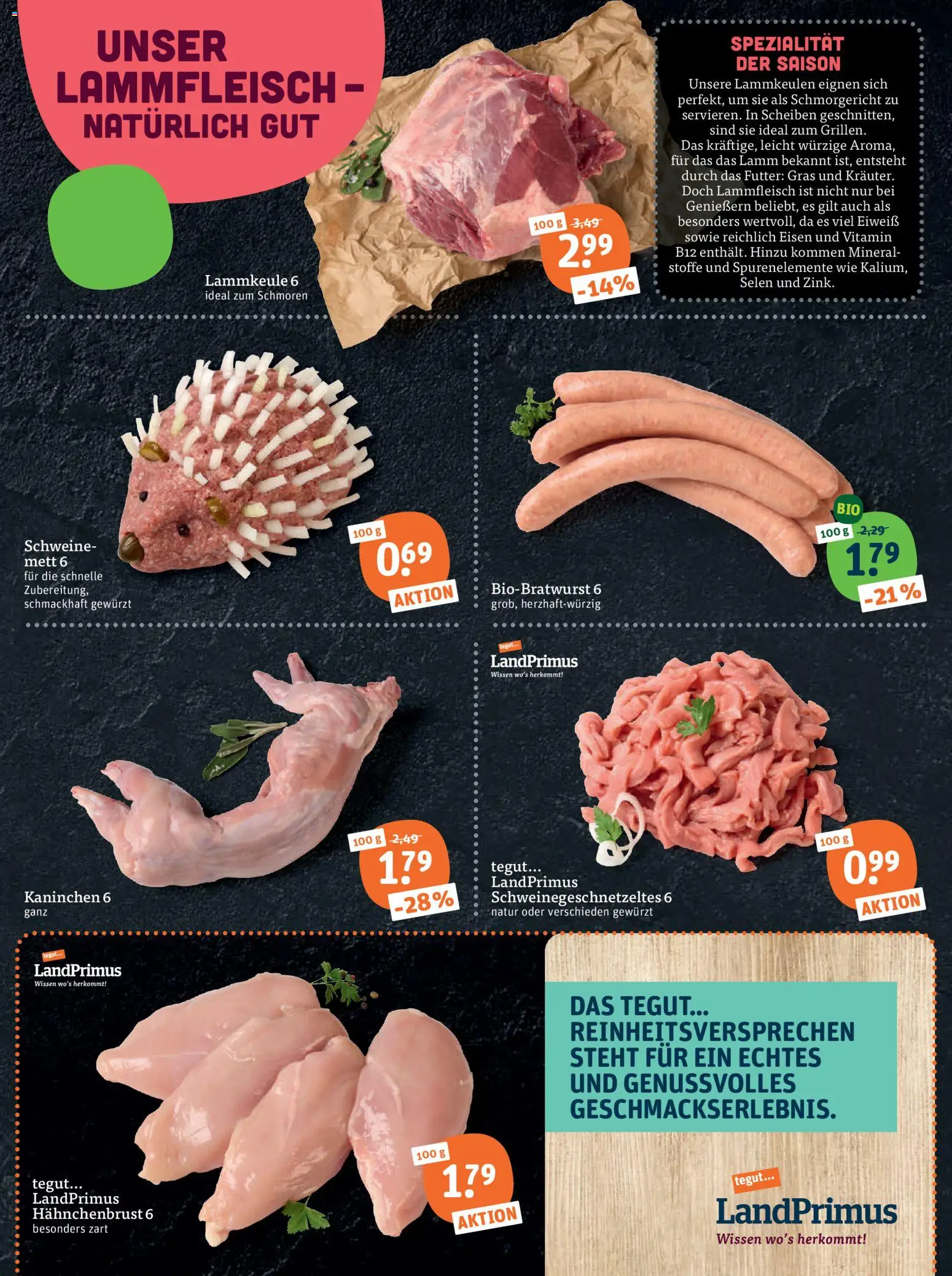 Tegut Prospekt Prospekt in Deutschland