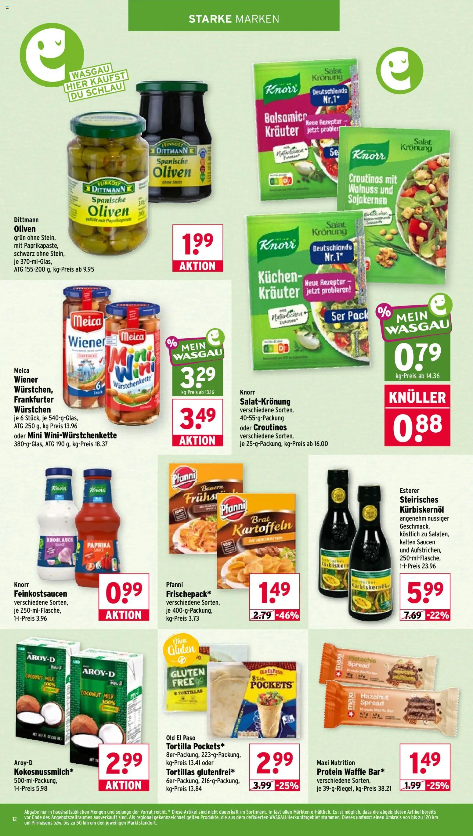 Wasgau Prospekt Prospekt in Deutschland