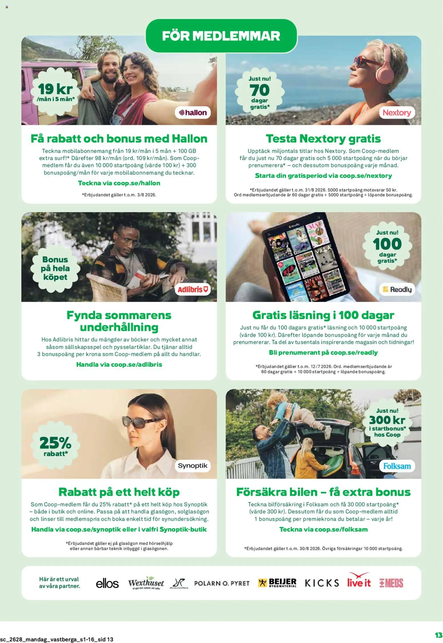 Nuvarande Coop erbjudanden från 📣 06/07/2026 - 12/07/2026 📣 | Sverige