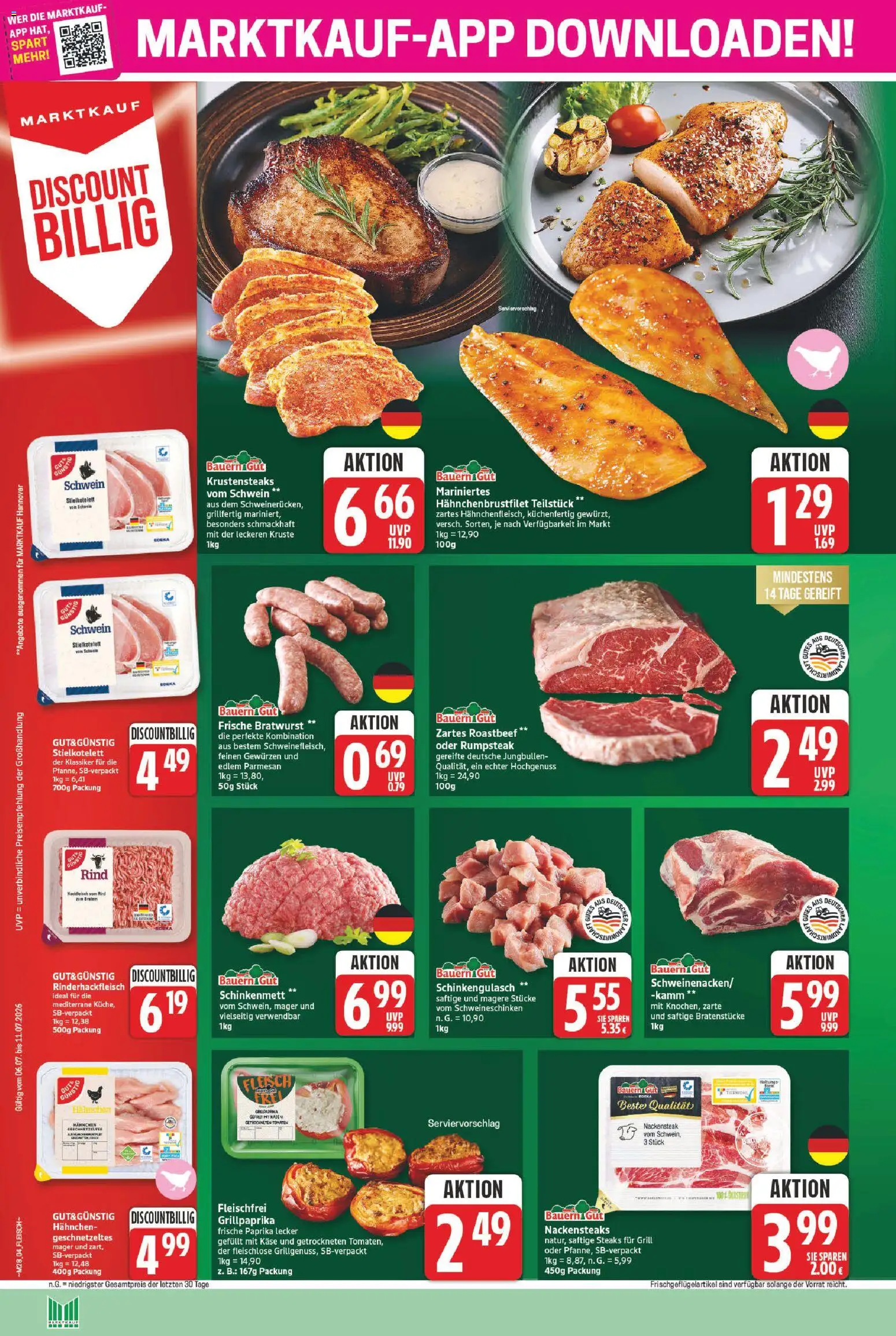 Marktkauf Prospekt | 06.07.2026 | Wie erhält man einen begrenzten Rabatt? | Deutschland