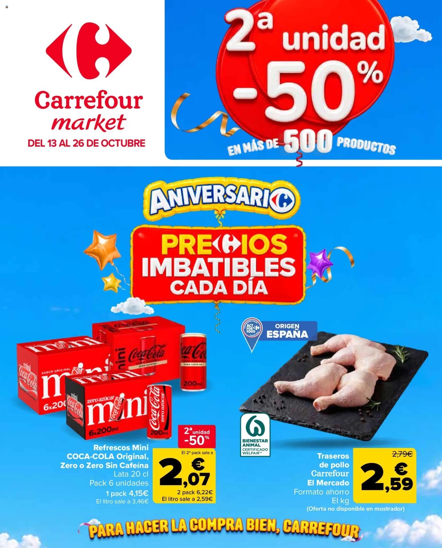 Carrefour Market folleto Folleto in España