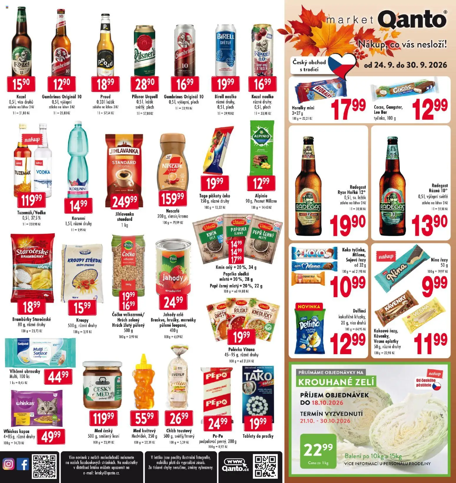 Astur & Qanto leták Leták in Česko