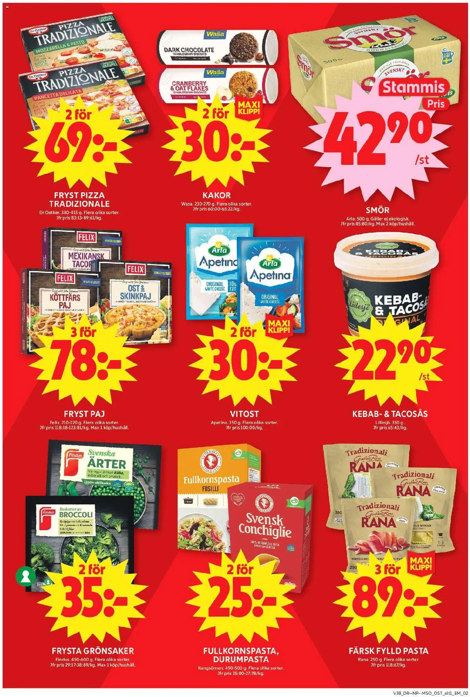 ICA Maxi erbjudanden Reklamblad in Sverige