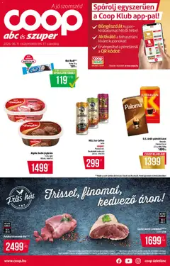 COOP COOP akciós újság