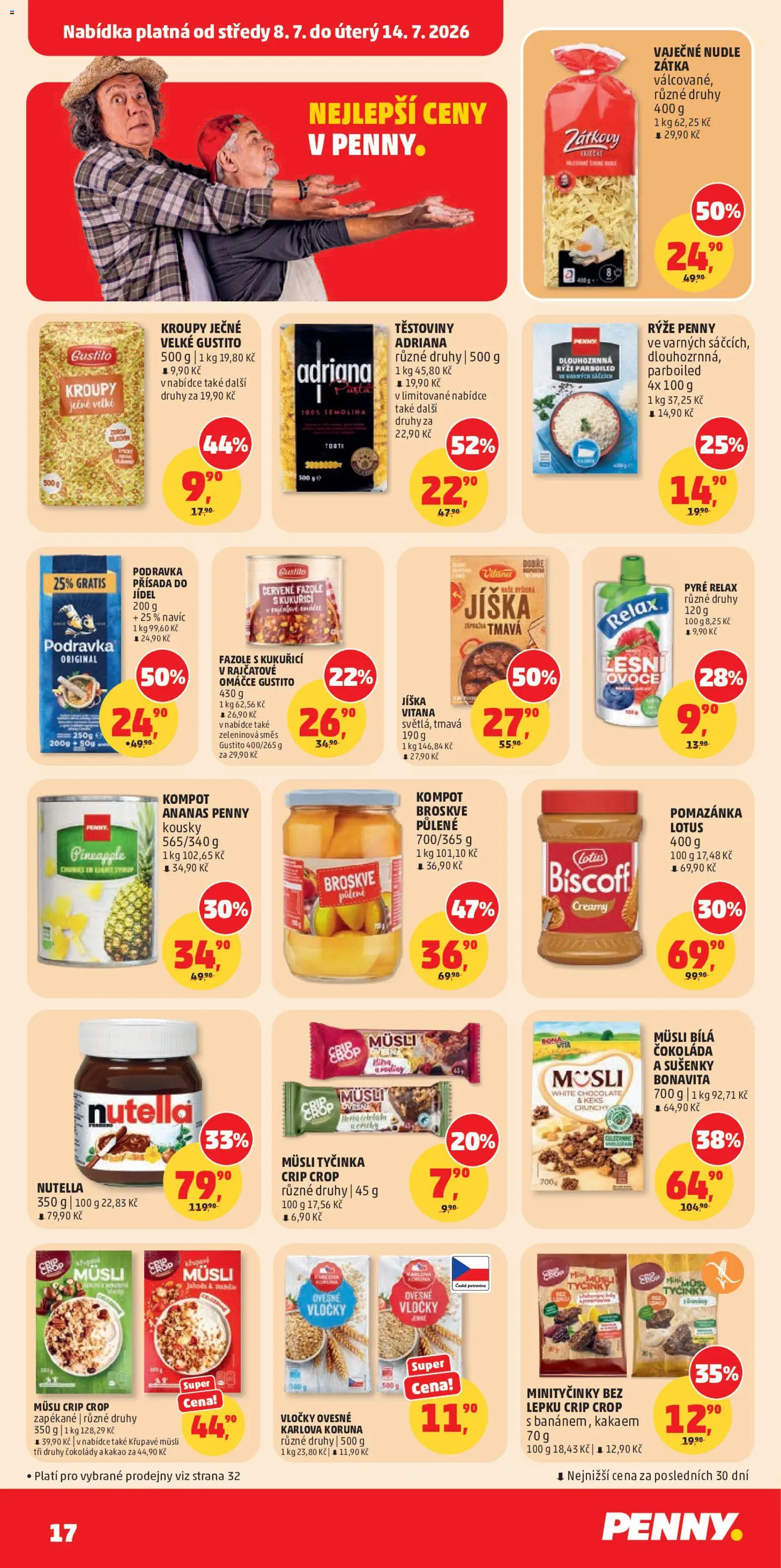 Penny Market leták od 08.07.2026 || 💥 Nezmeškejte TOP nabídky! | Česko