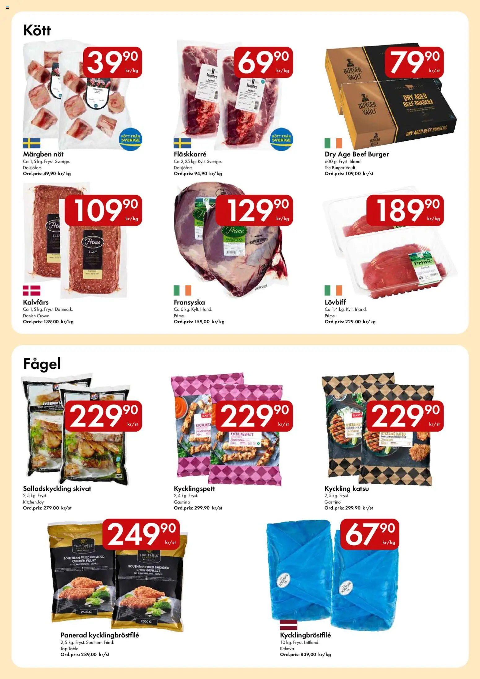 Nuvarande Hypermarkety erbjudanden från 📣 29/06/2026 - 12/07/2026 📣 | Sverige