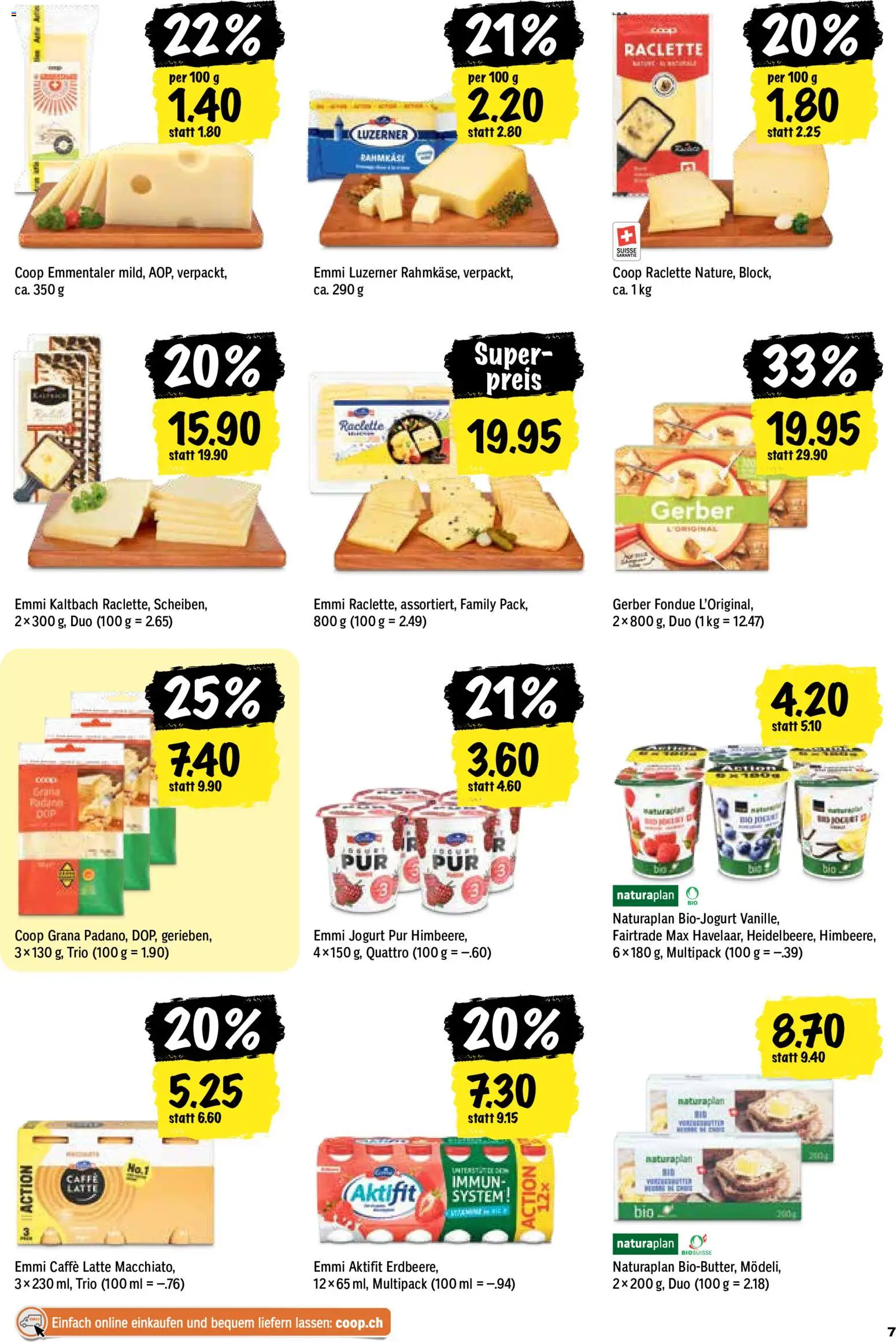Coop aktionen Prospekt in Schweiz
