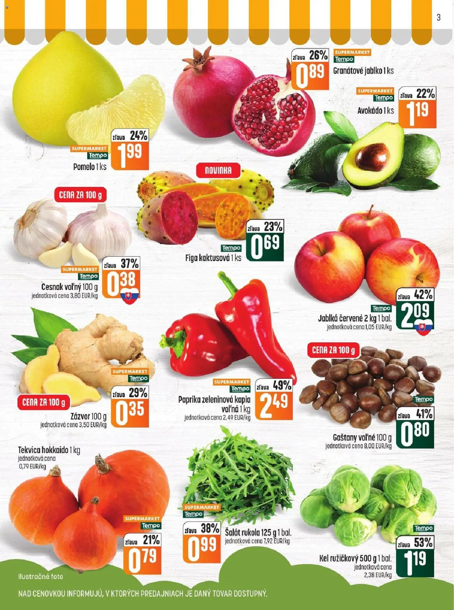 COOP Jednota leták Leták in Slovensko