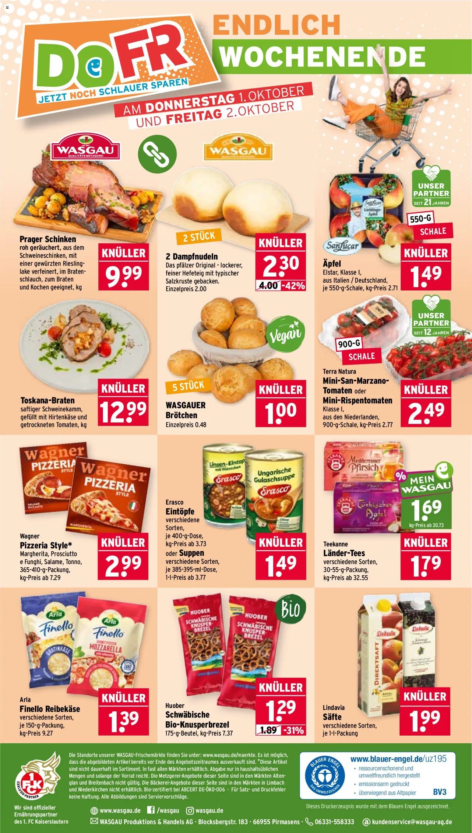 Wasgau Prospekt Prospekt in Deutschland