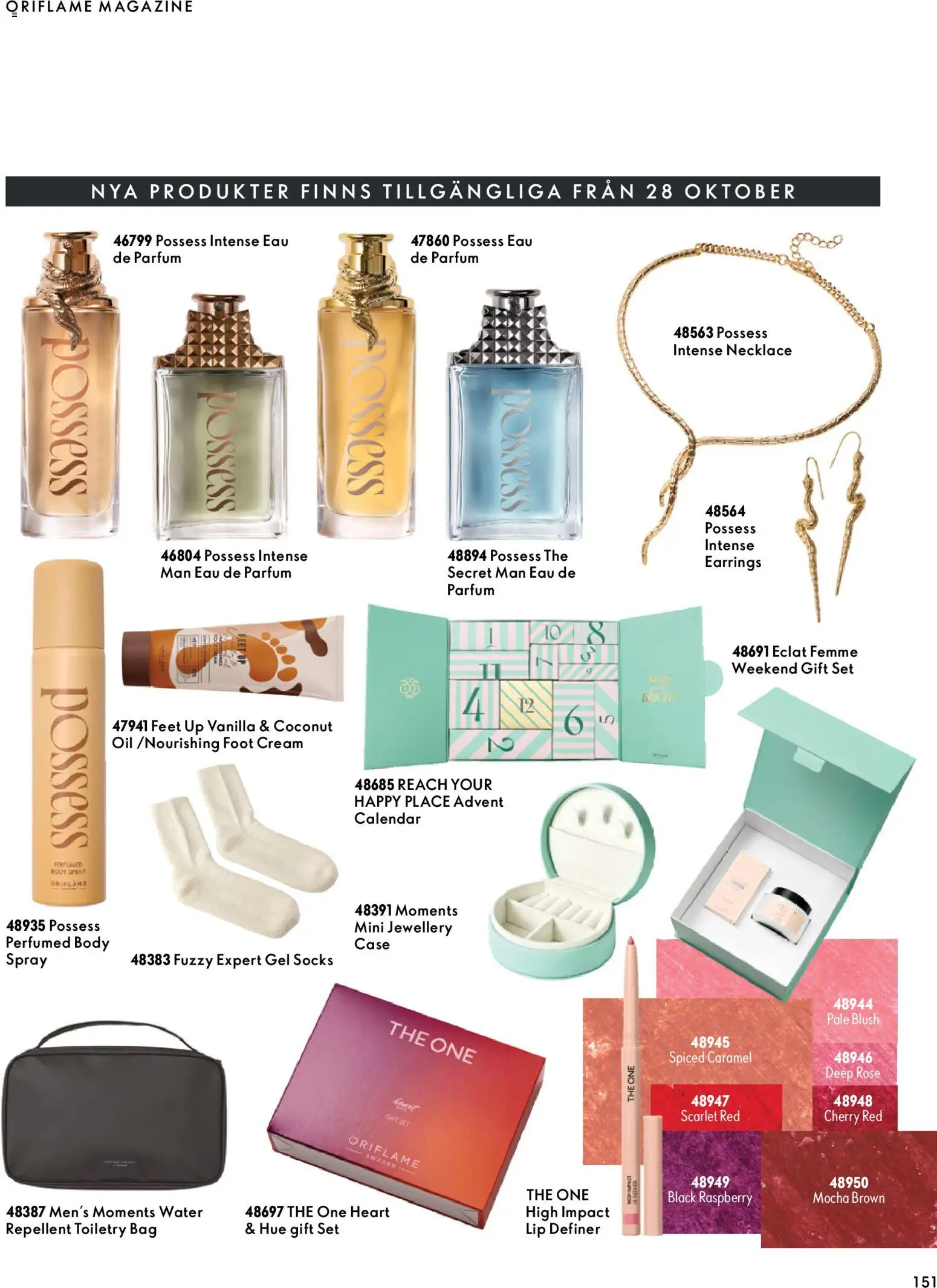 Oriflame erbjudanden 14/26 Reklamblad in Sverige